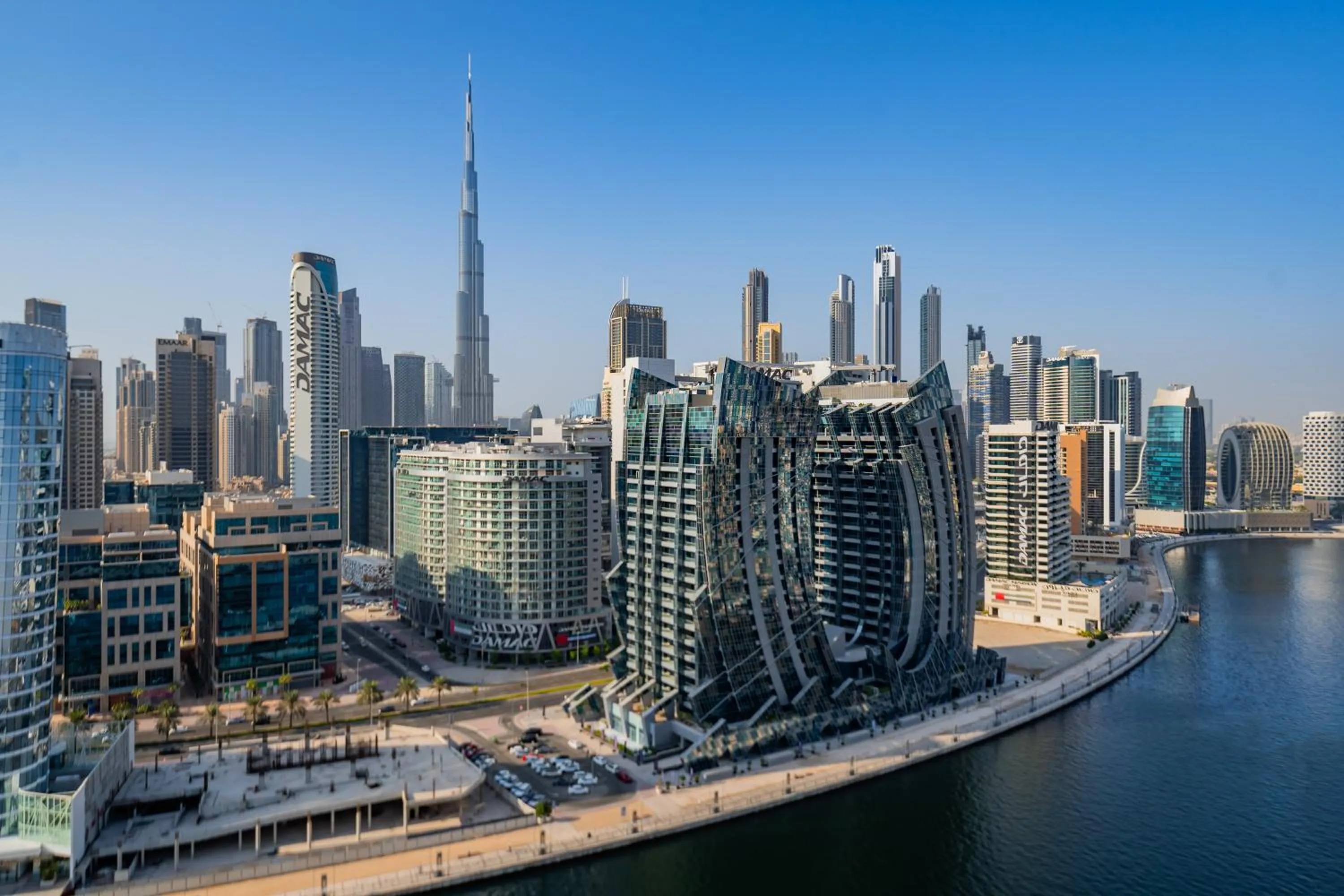 Lake view in Kasco Homes Waves Tower Business Bay