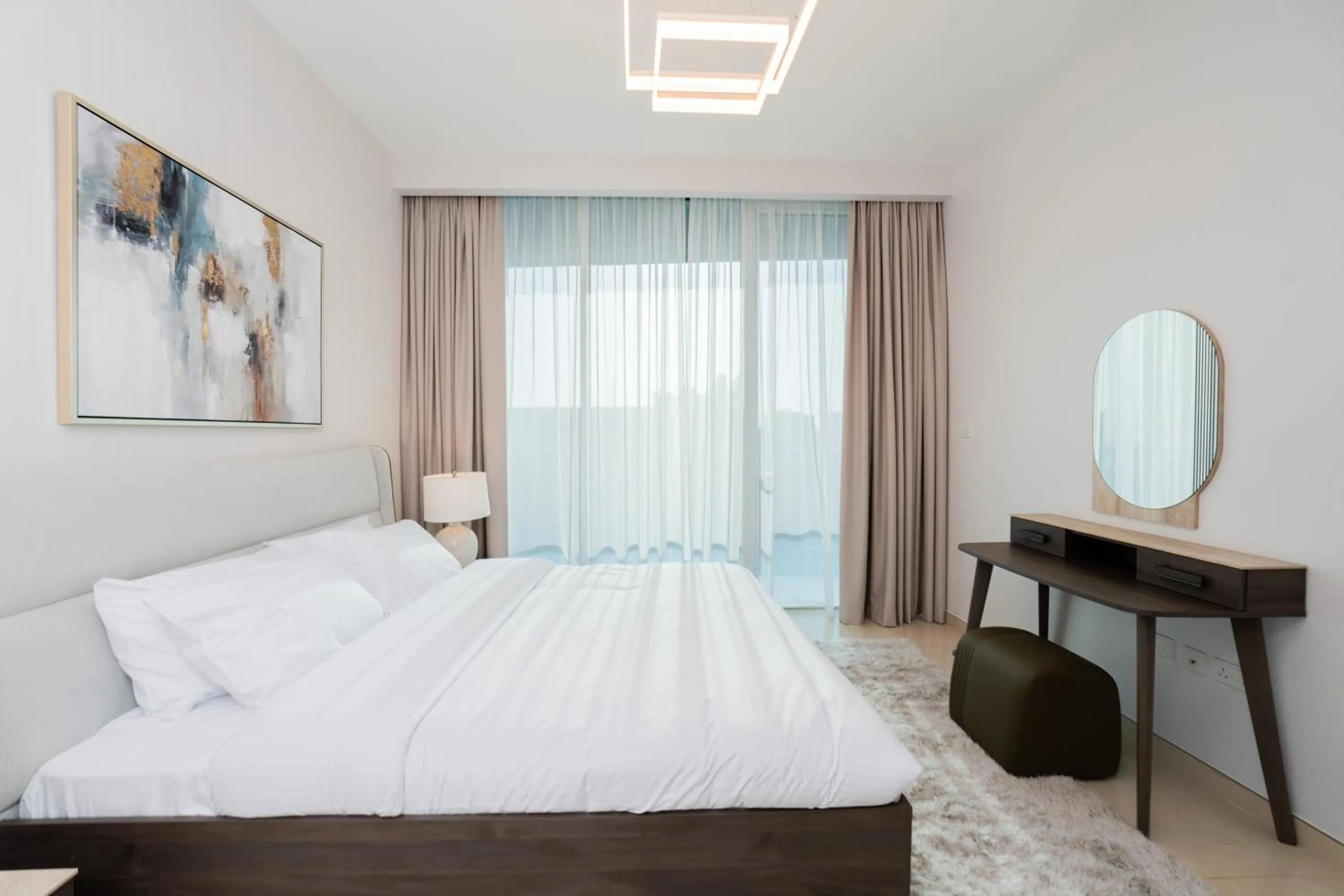 Bedroom, Bed in Kasco Homes Waves Tower Business Bay