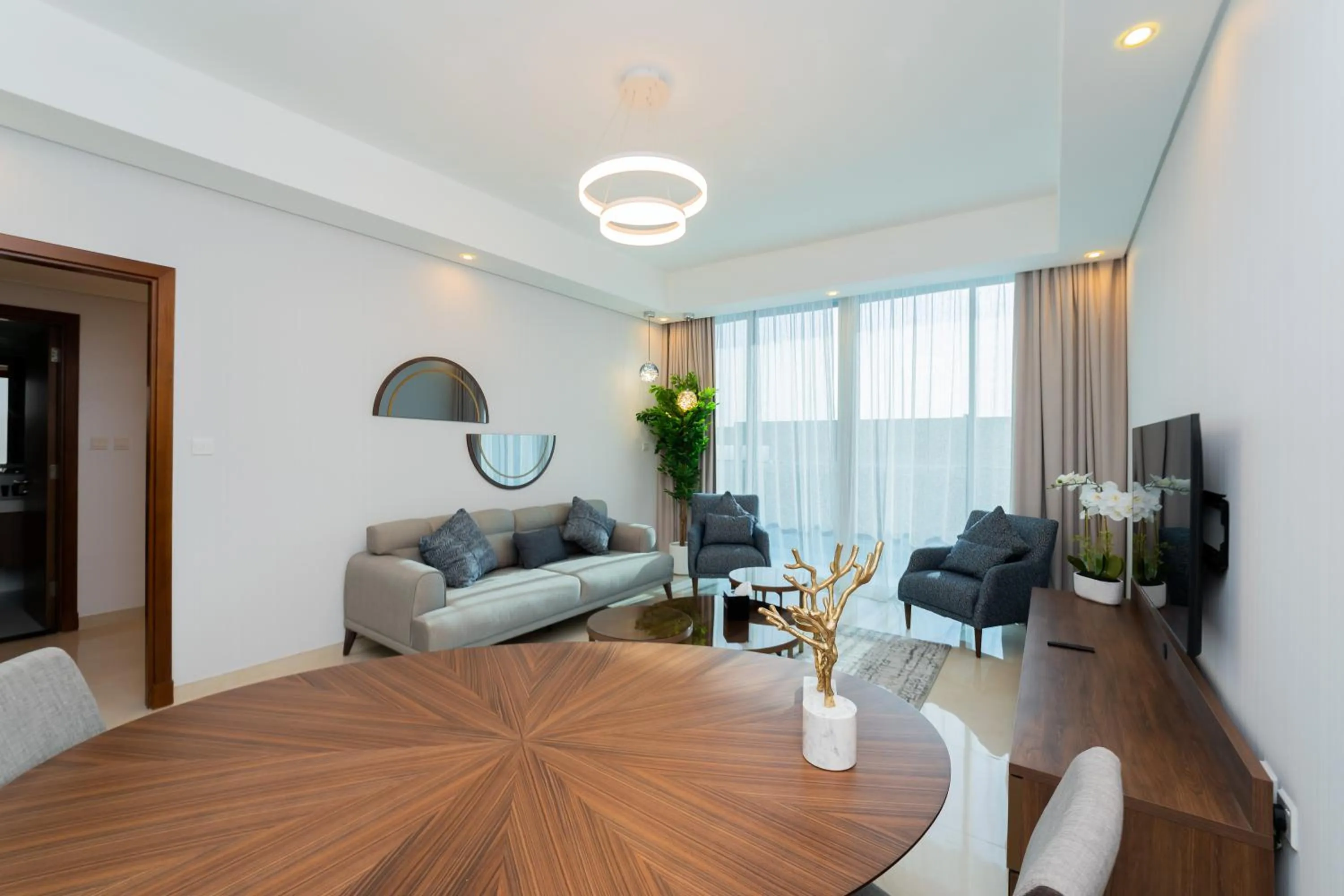 Living room in Kasco Homes Waves Tower Business Bay