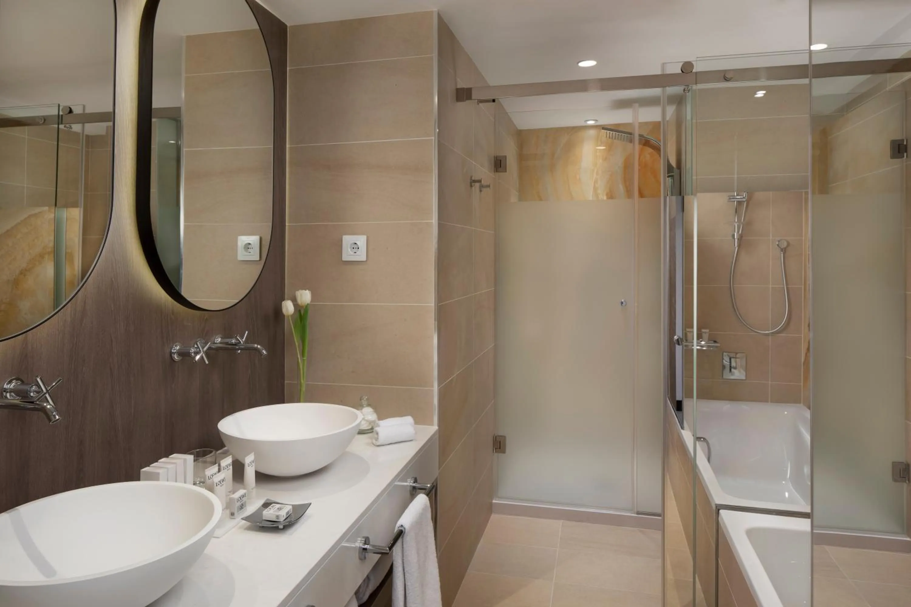 Shower in Melia Castilla