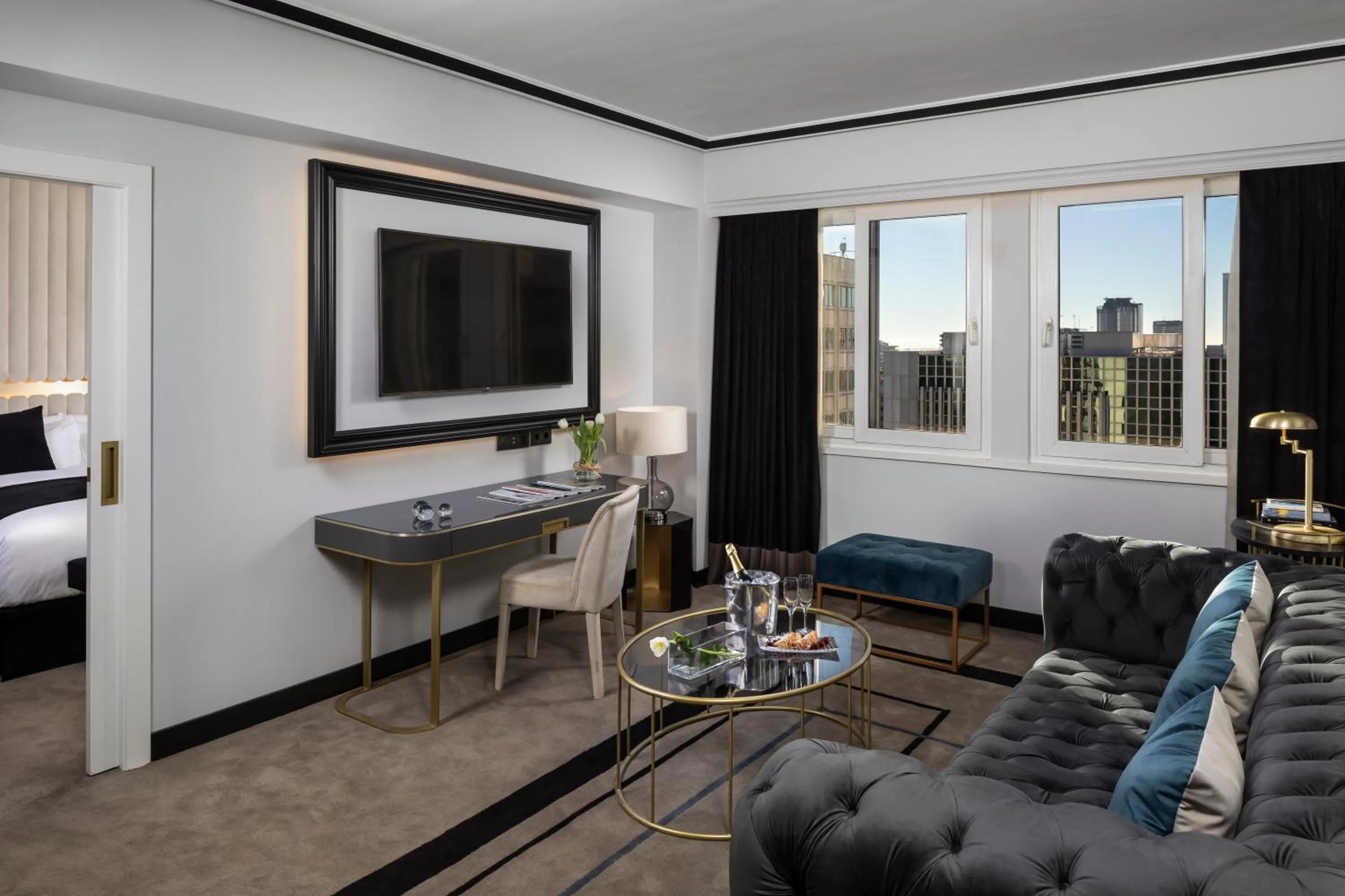 TV and multimedia, Bed in Melia Castilla