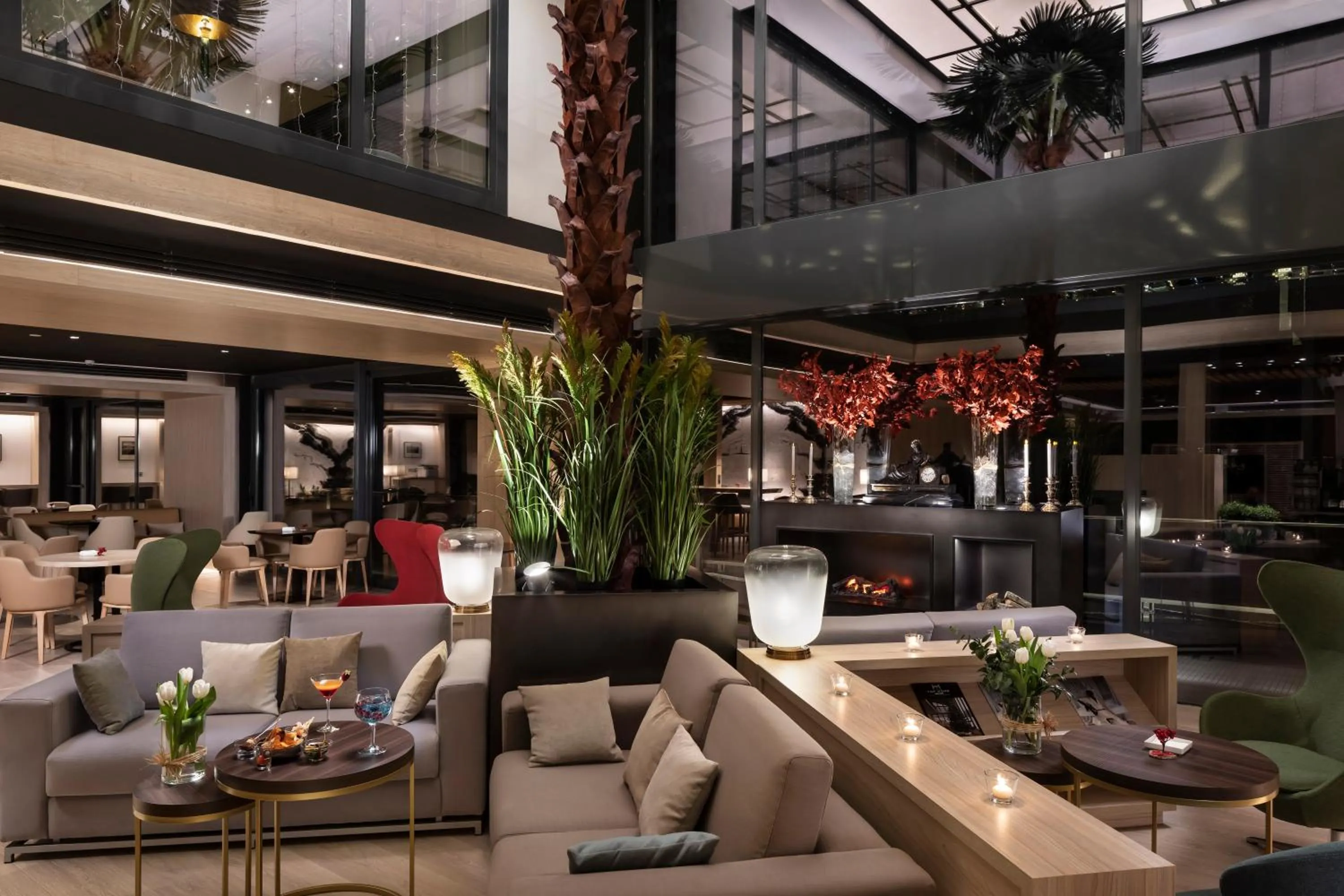 Communal lounge/ TV room in Melia Castilla