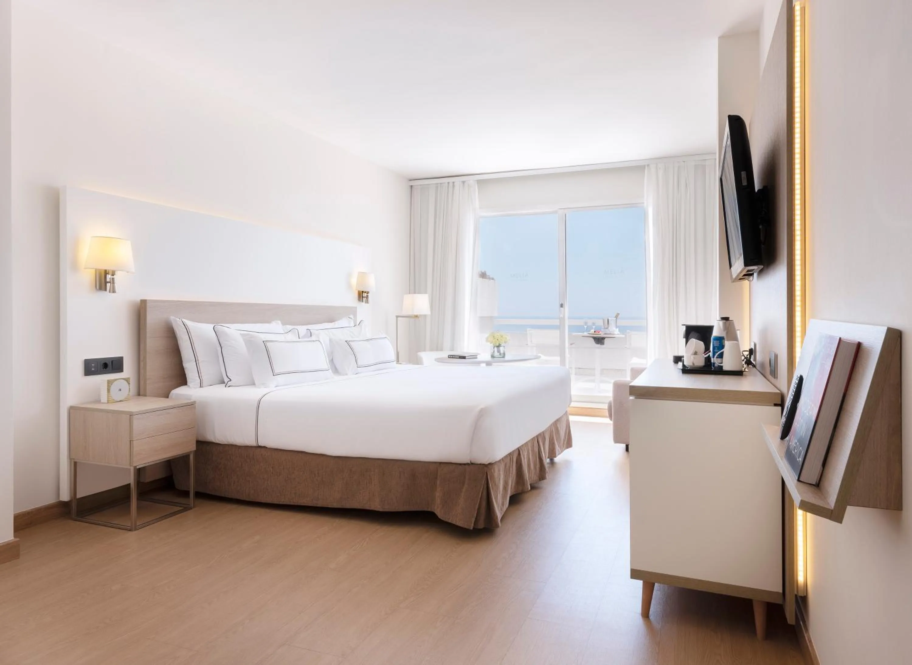 Bedroom, Bed in Melia Sitges