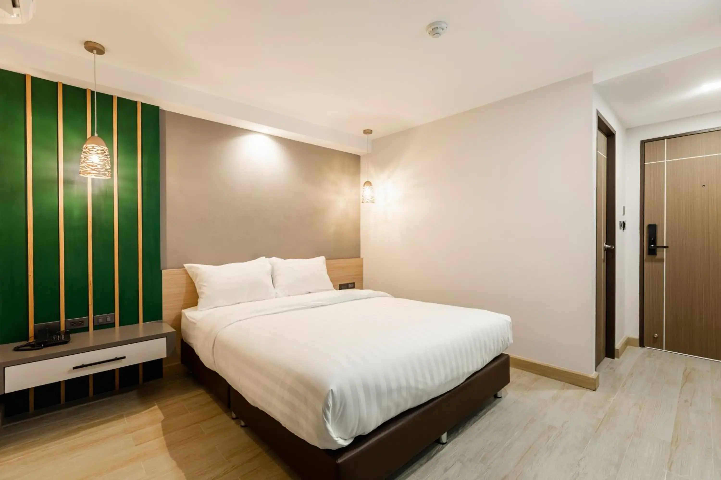 Bed in City Park Hotel Bangkok Pratunam by PCL Bed in City Park Hotel Bangkok Pratunam by PCL