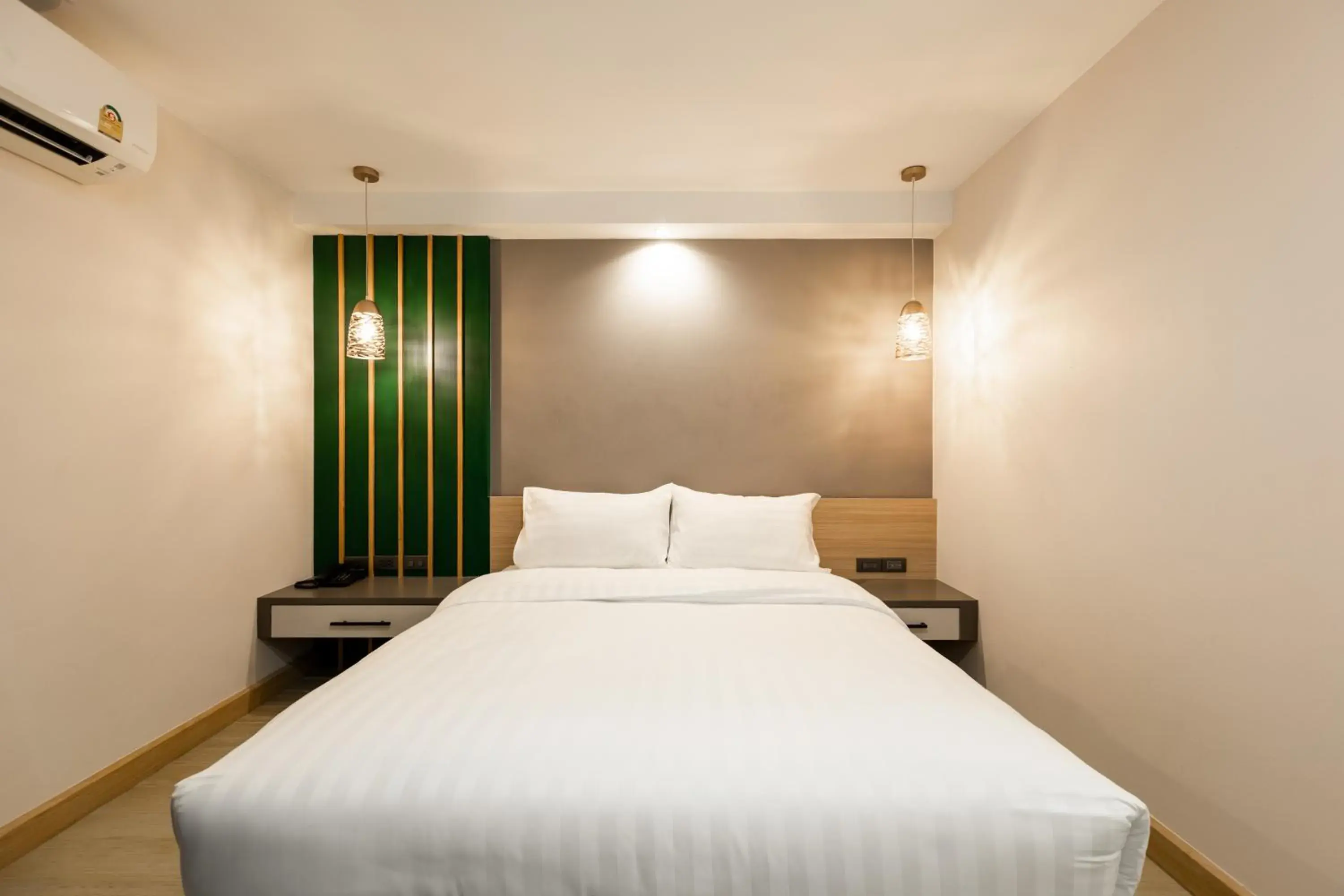 Bed in City Park Hotel Bangkok Pratunam by PCL Bed in City Park Hotel Bangkok Pratunam by PCL