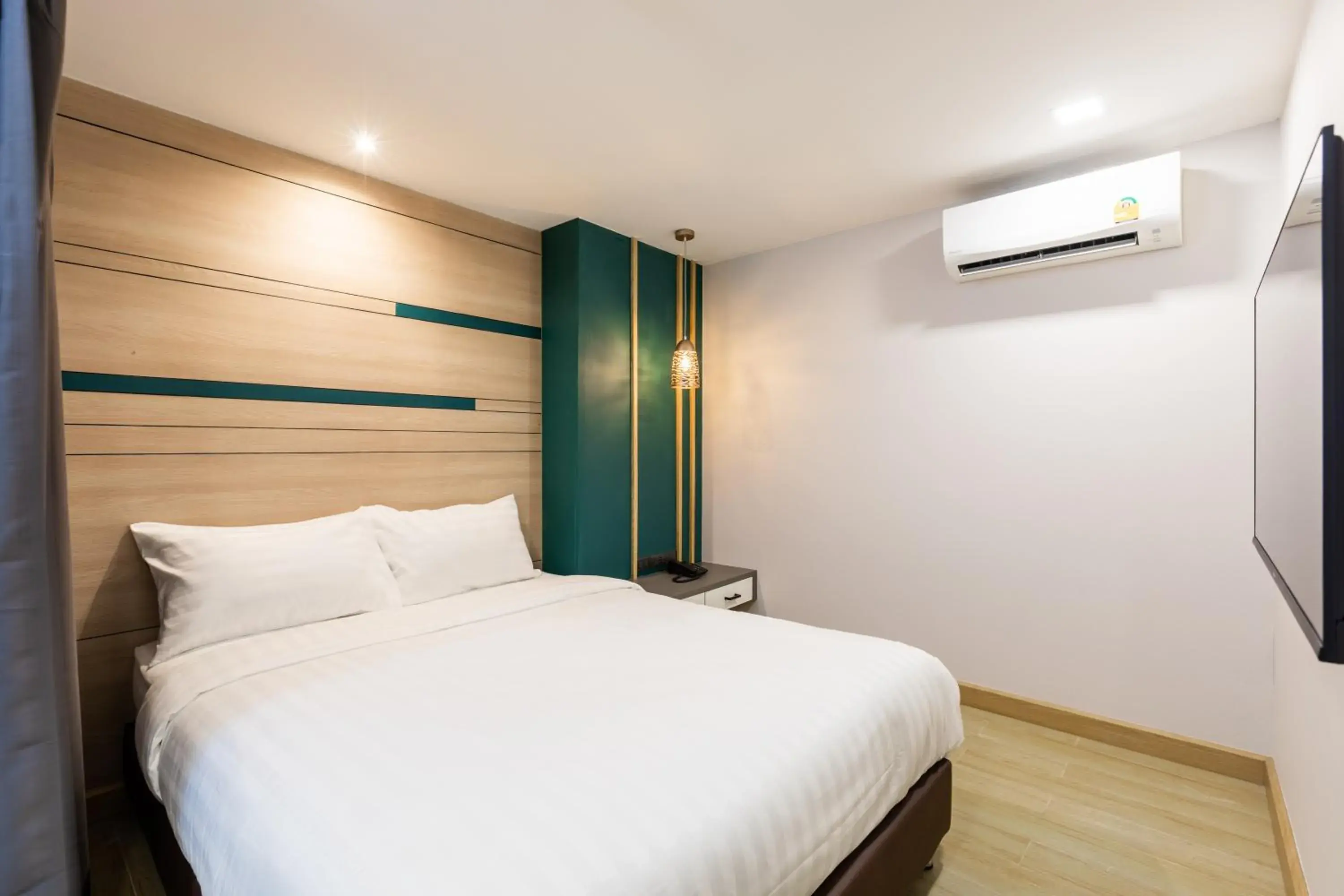 Bed in City Park Hotel Bangkok Pratunam by PCL Bed in City Park Hotel Bangkok Pratunam by PCL