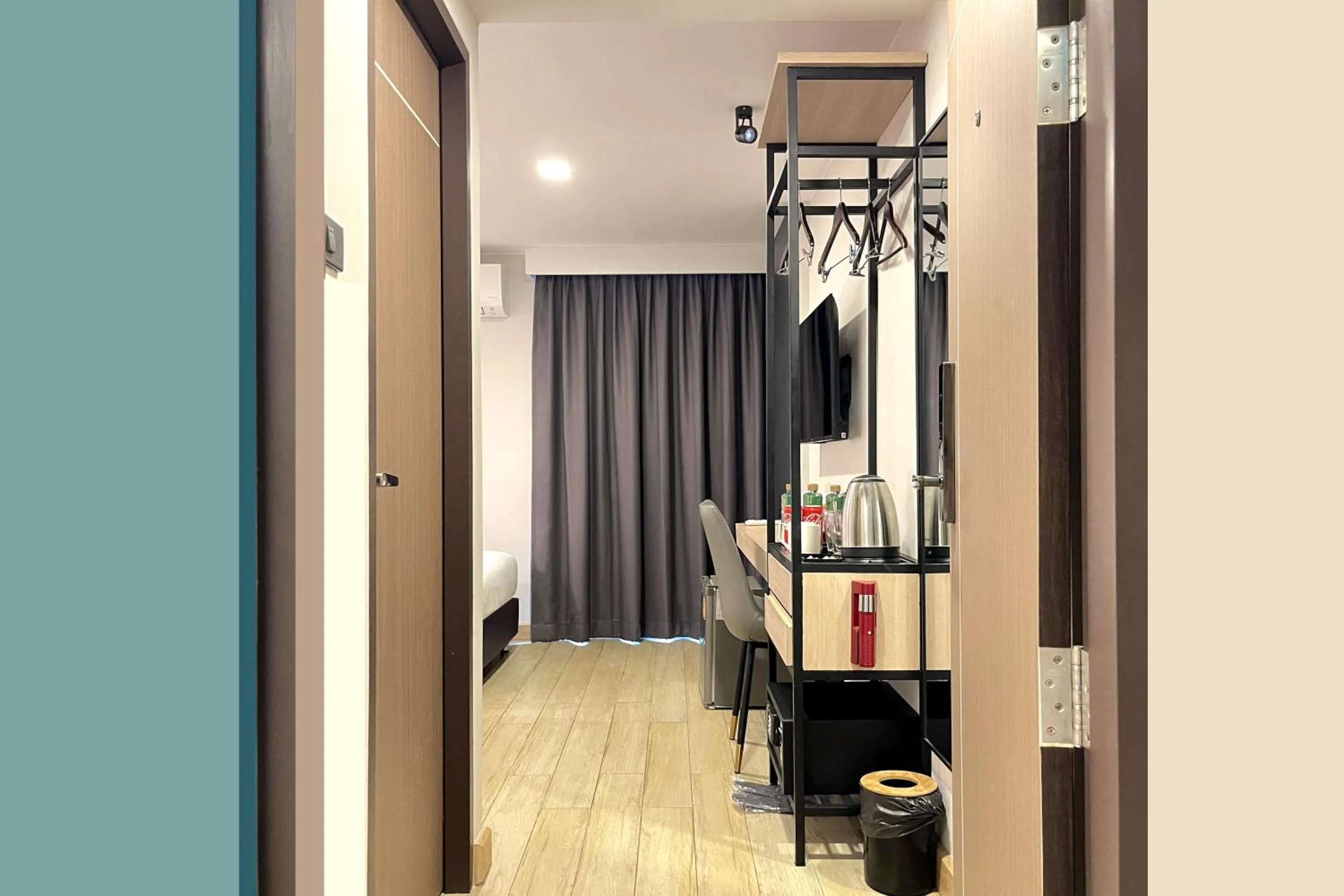 Bed in City Park Hotel Bangkok Pratunam by PCL