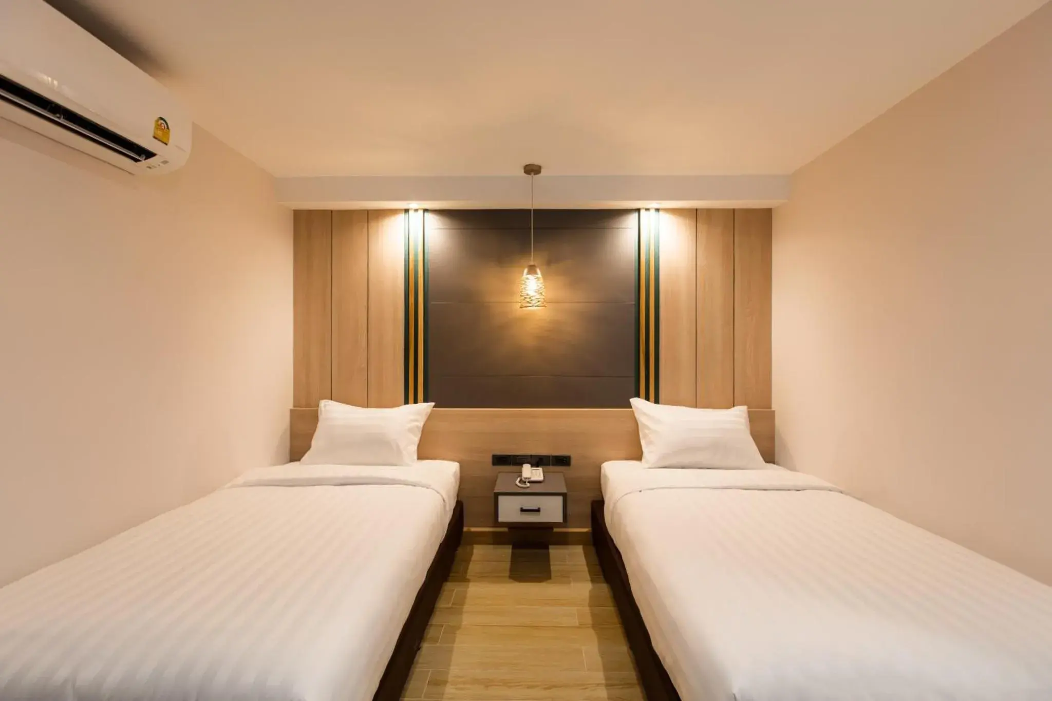 Bed in City Park Hotel Bangkok Pratunam by PCL Bed in City Park Hotel Bangkok Pratunam by PCL