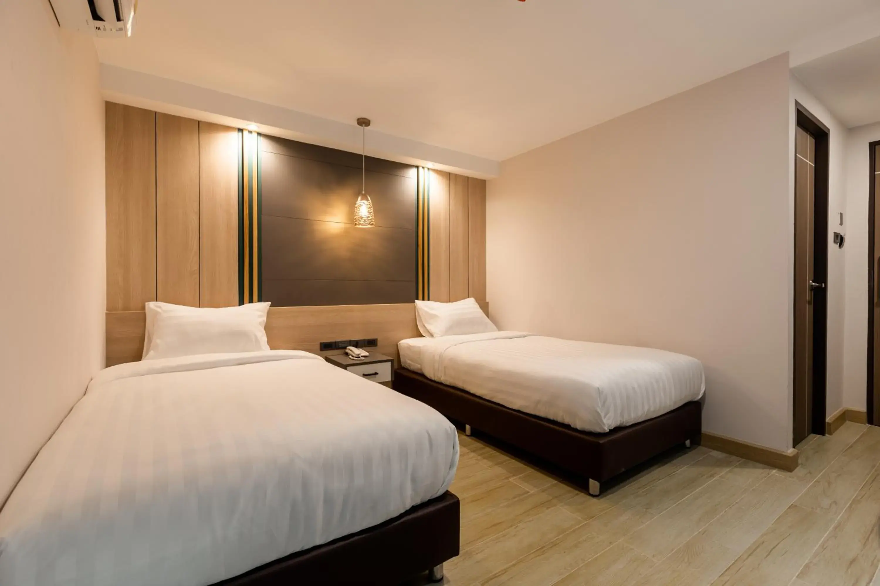 Bed in City Park Hotel Bangkok Pratunam by PCL Bed in City Park Hotel Bangkok Pratunam by PCL