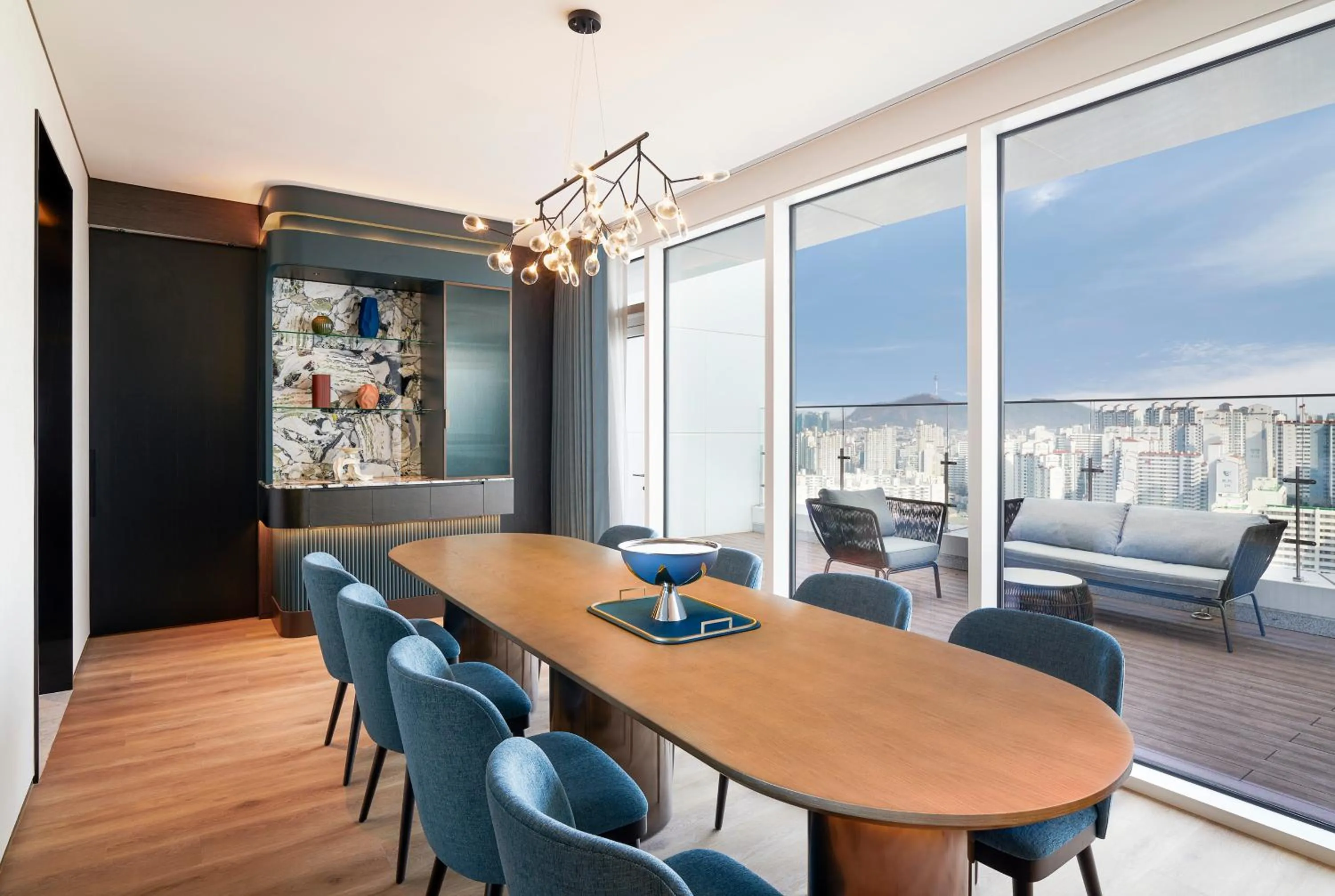 Decorative detail in Naru Ambassador Hotel Seoul - MGallery Collection