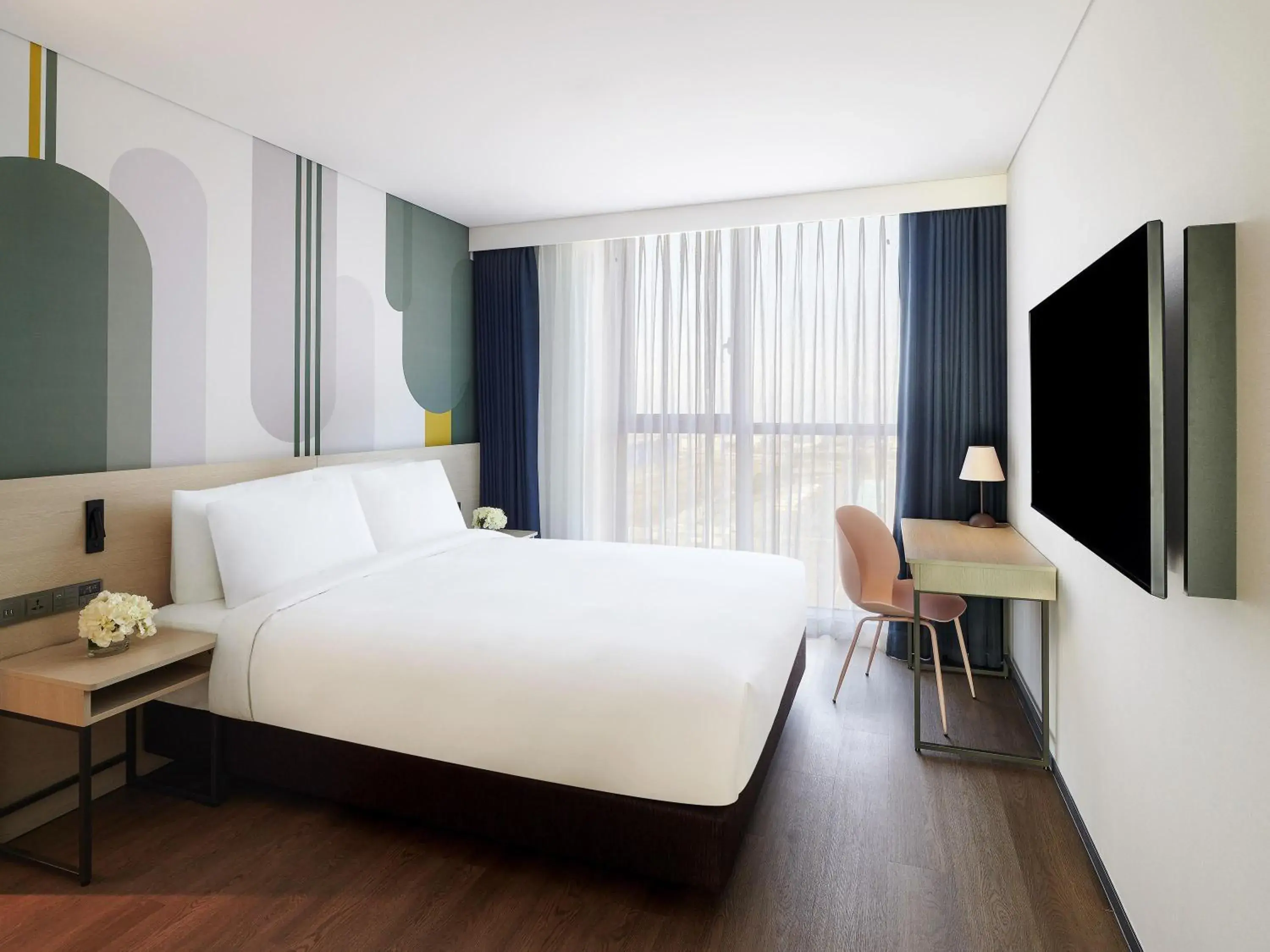 Bedroom, Bed in ibis Styles Ambassador Incheon Airport T2 Bedroom, Bed in ibis Styles Ambassador Incheon Airport T2