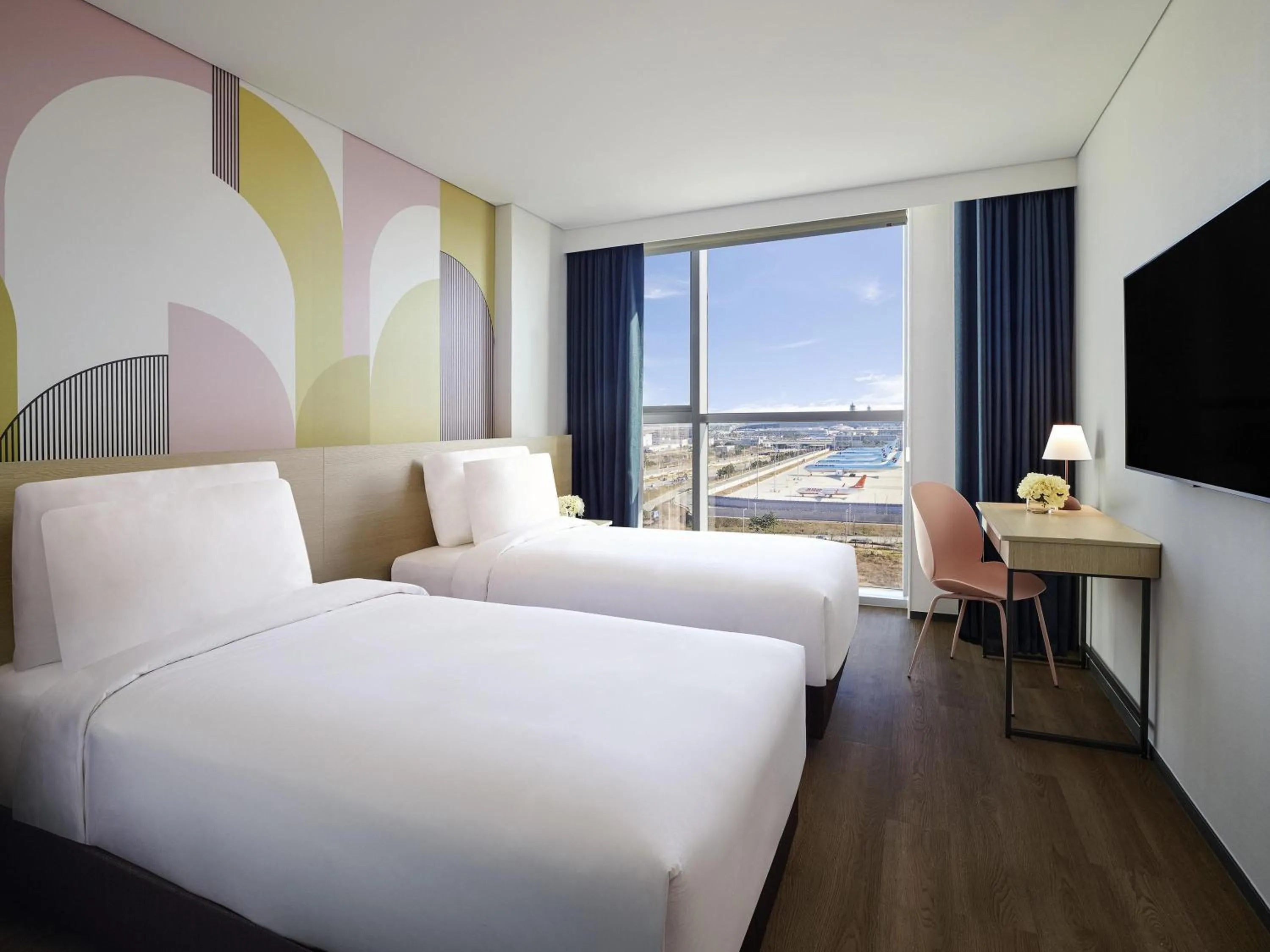Bedroom, Bed in ibis Styles Ambassador Incheon Airport T2