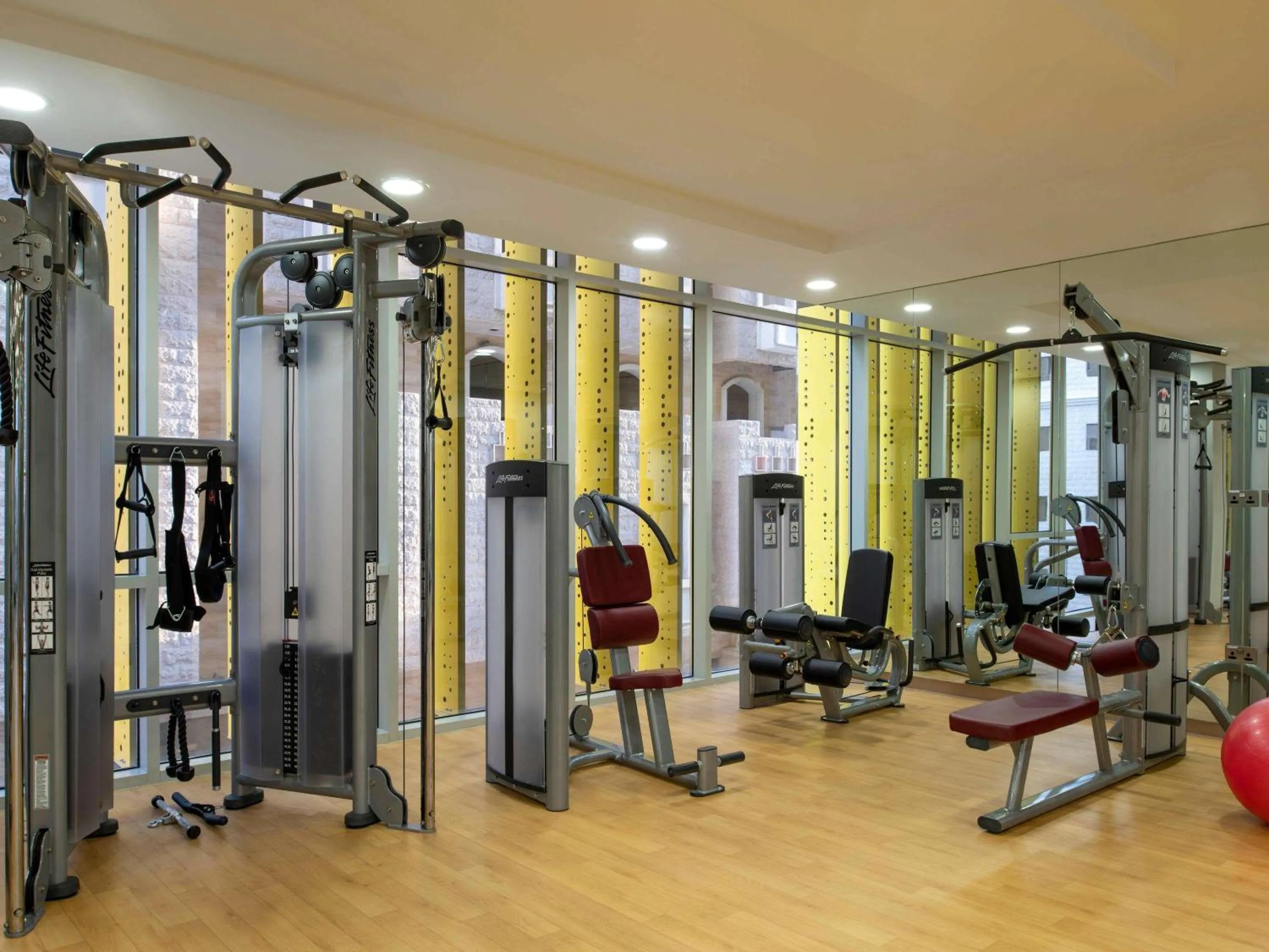 Fitness centre/facilities in Adagio Doha