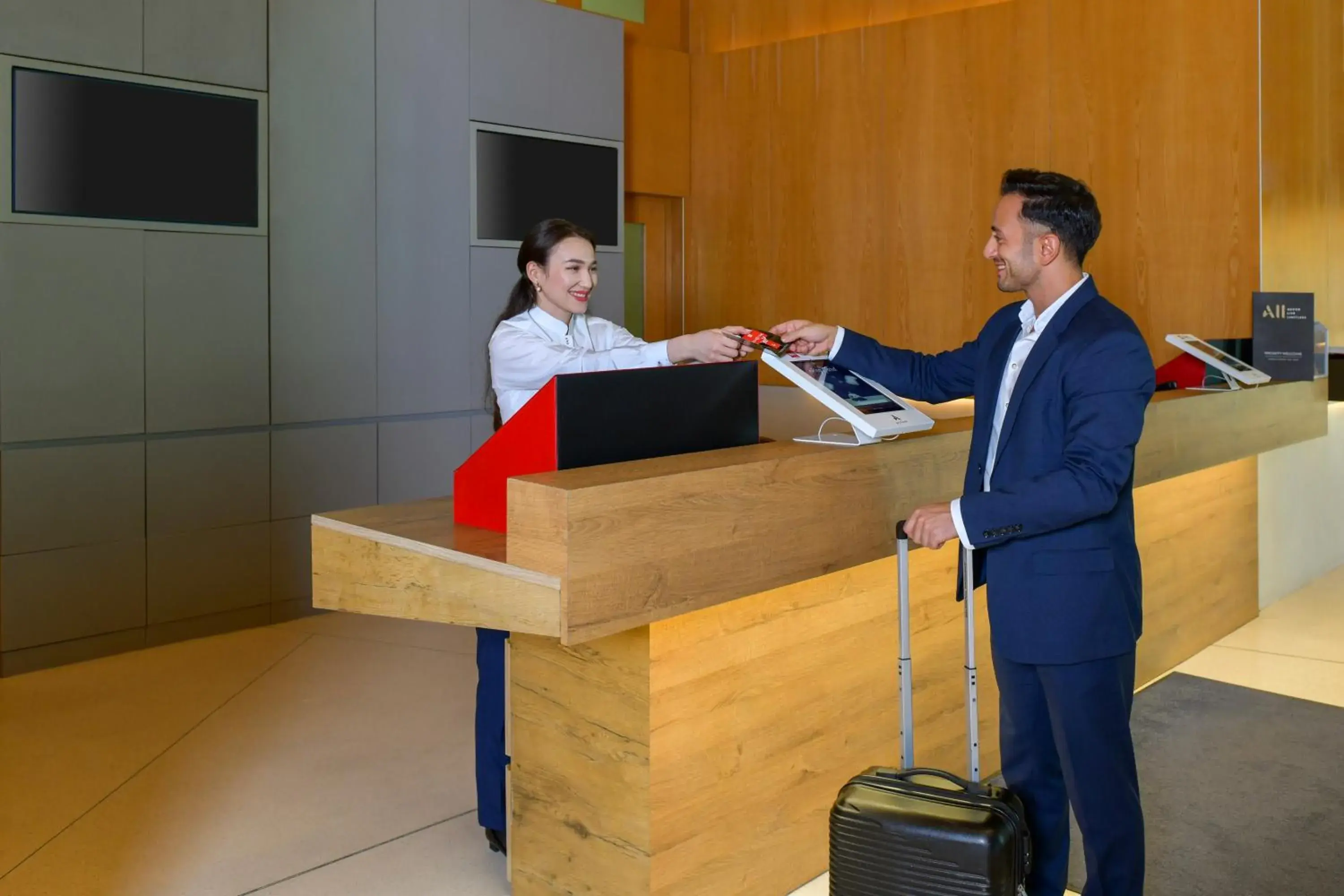 Lobby or reception in Adagio Doha Lobby or reception in Adagio Doha