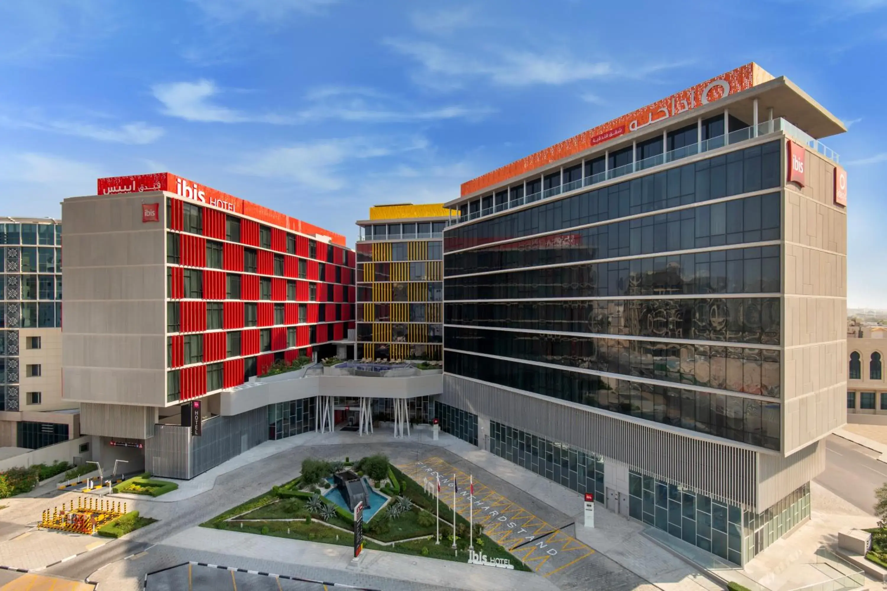 Property building in Adagio Doha Property building in Adagio Doha