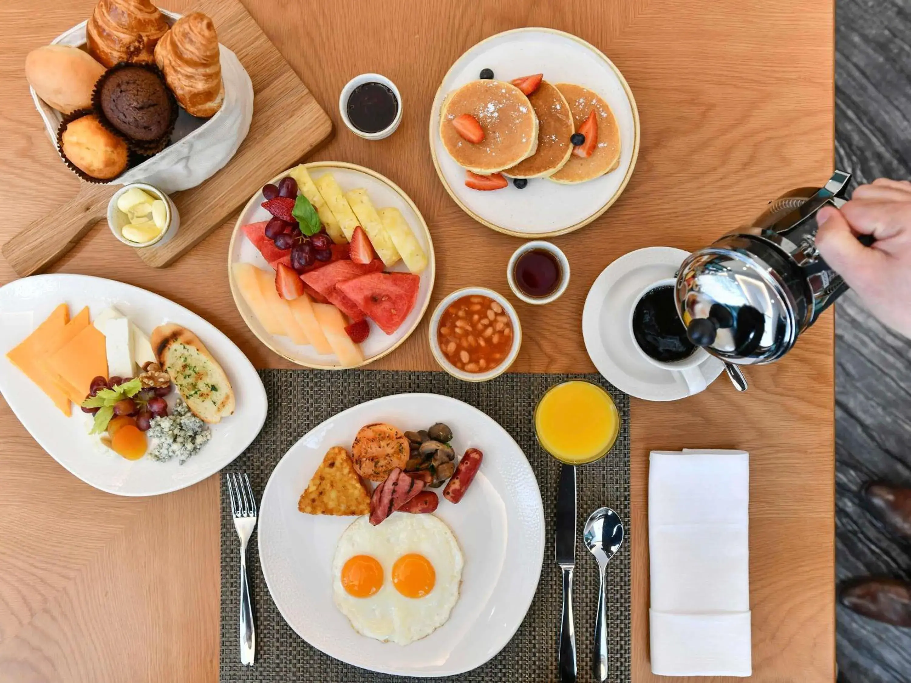 Breakfast in Adagio Doha Breakfast in Adagio Doha