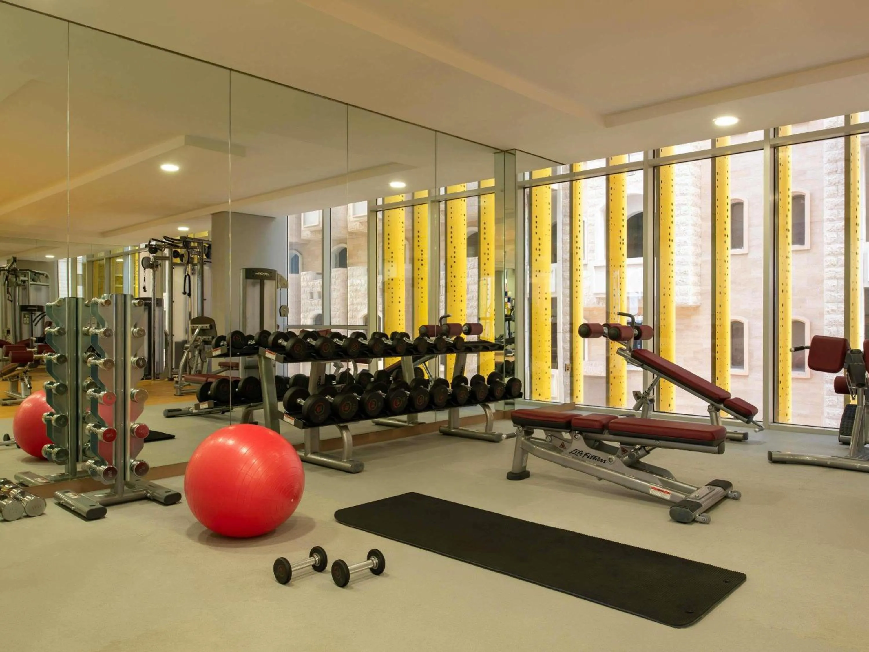 Fitness centre/facilities in Adagio Doha