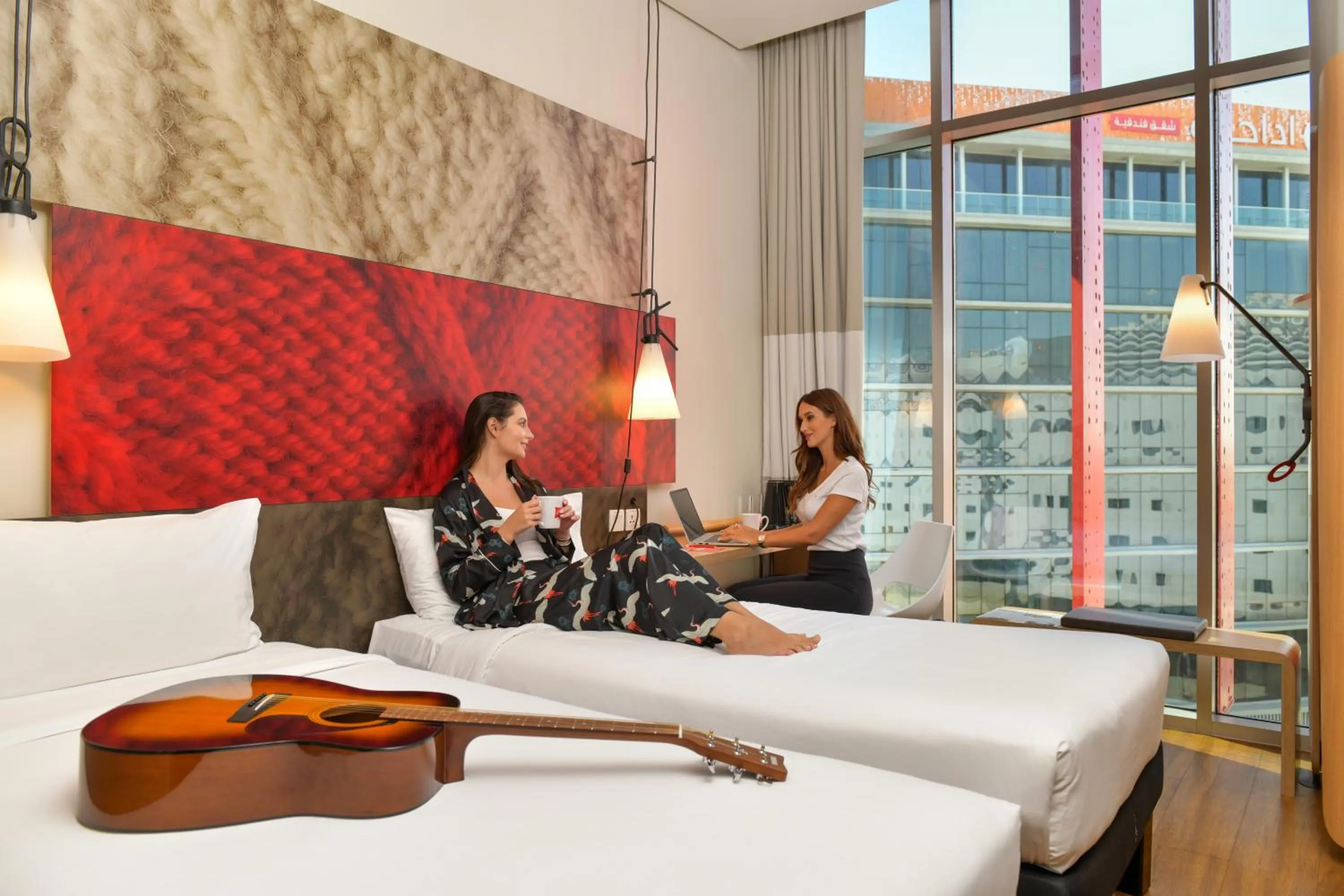 Bedroom, Bed in ibis Doha