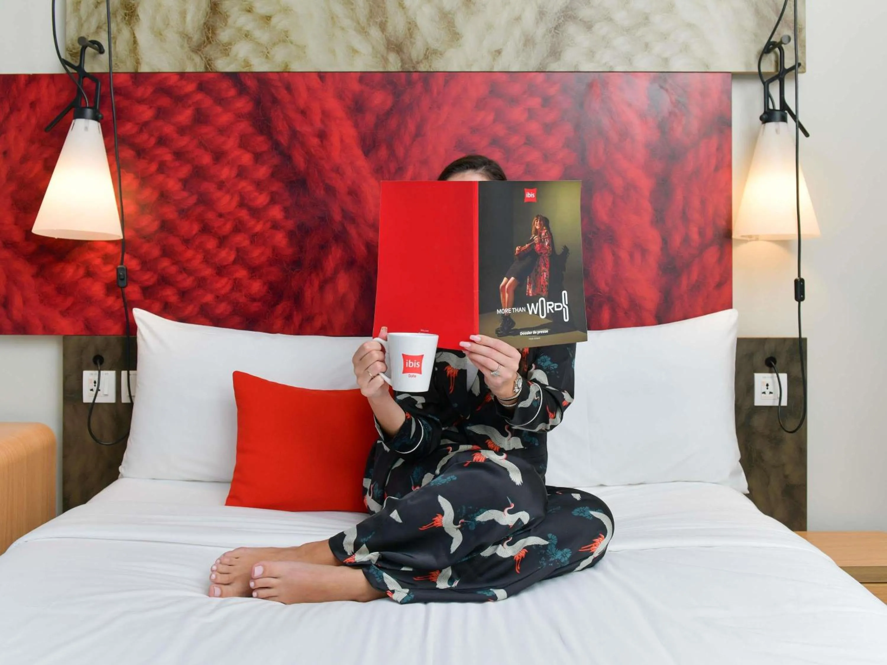 Bedroom, Bed in ibis Doha