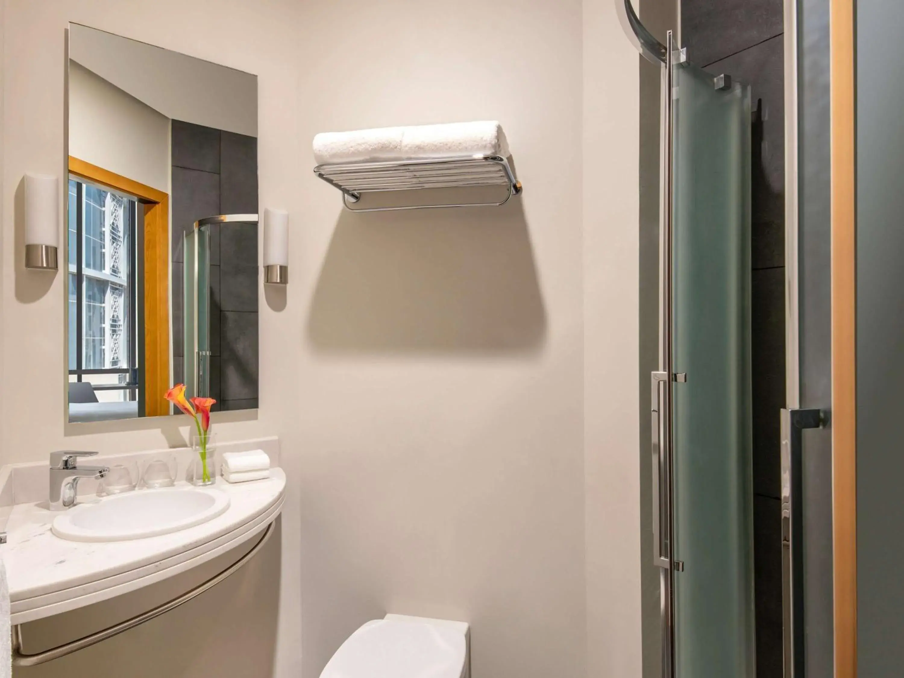Bathroom in ibis Doha Bathroom in ibis Doha