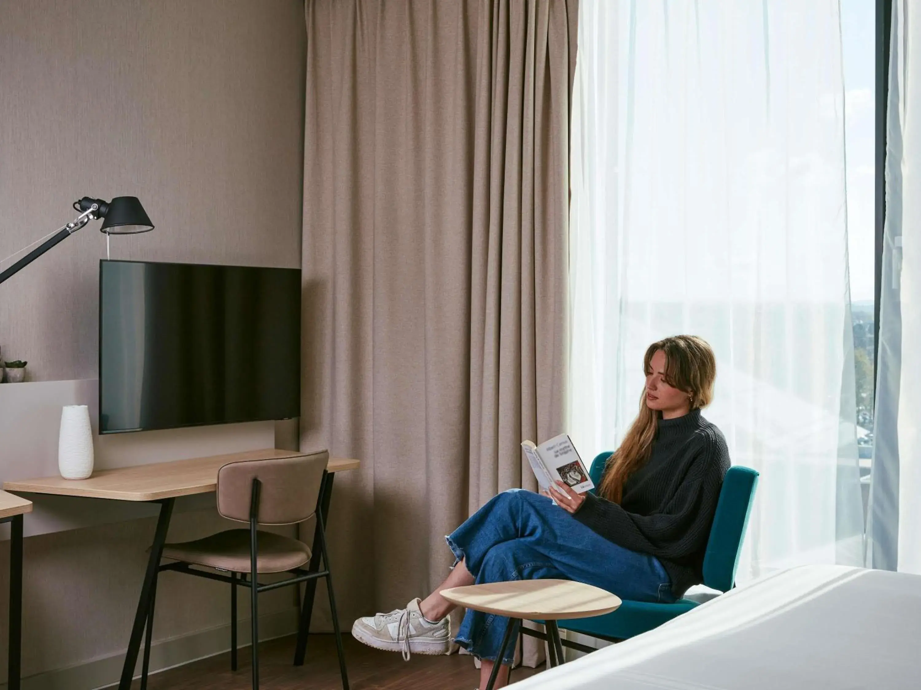 Bedroom in Aparthotel Adagio Glasgow Central Bedroom in Aparthotel Adagio Glasgow Central