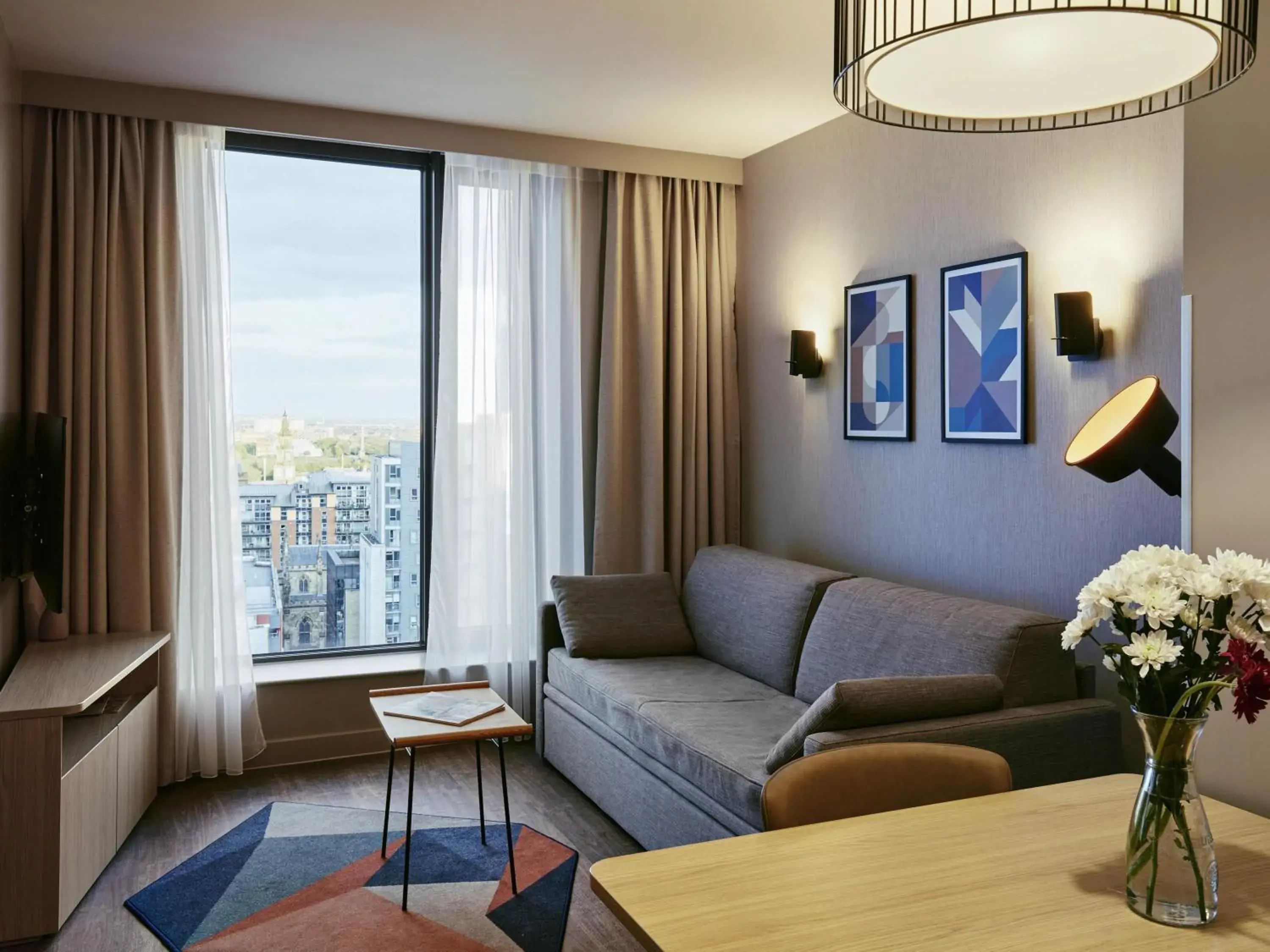 Bedroom in Aparthotel Adagio Glasgow Central Bedroom in Aparthotel Adagio Glasgow Central