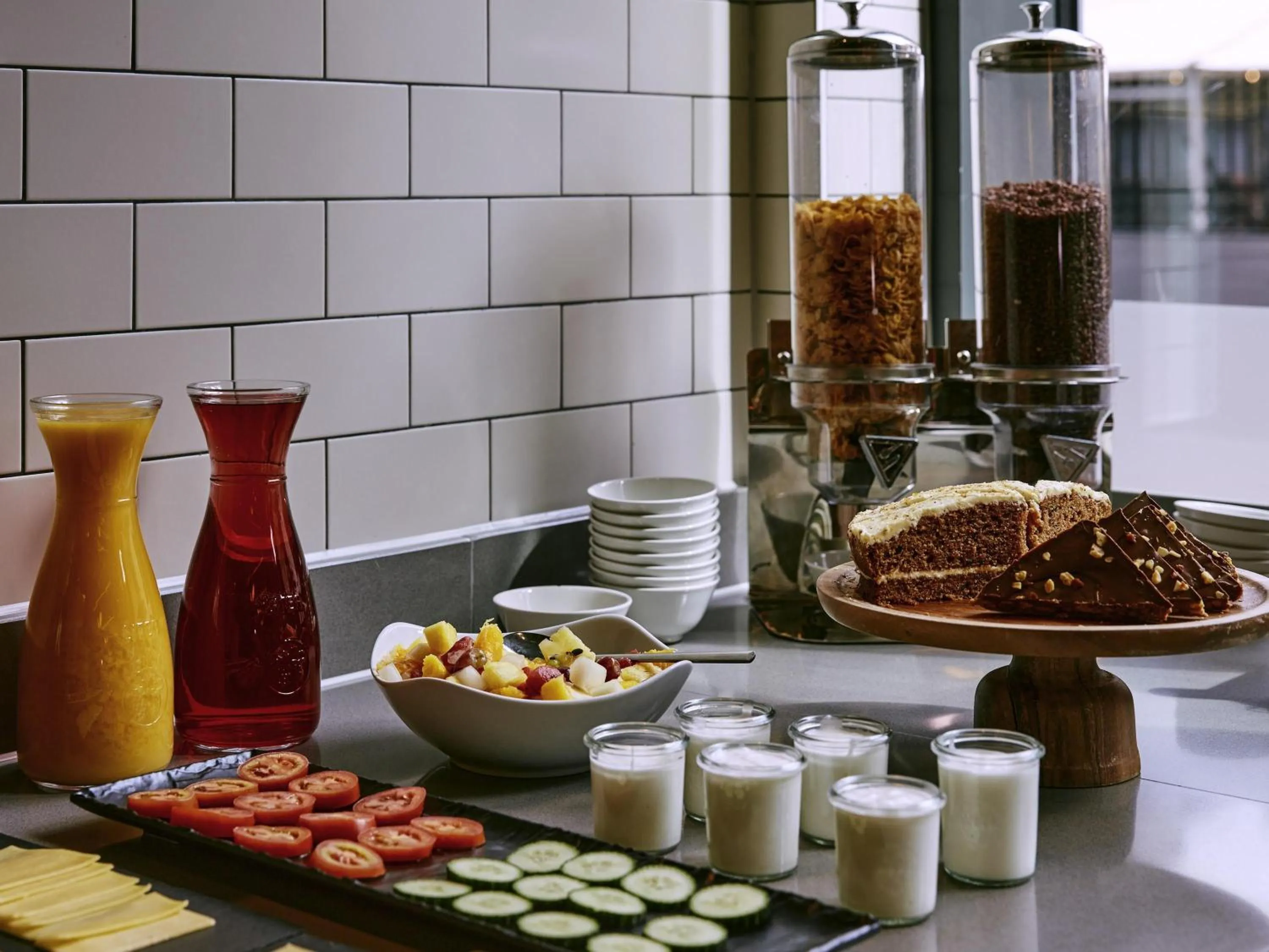 Breakfast in Aparthotel Adagio Glasgow Central