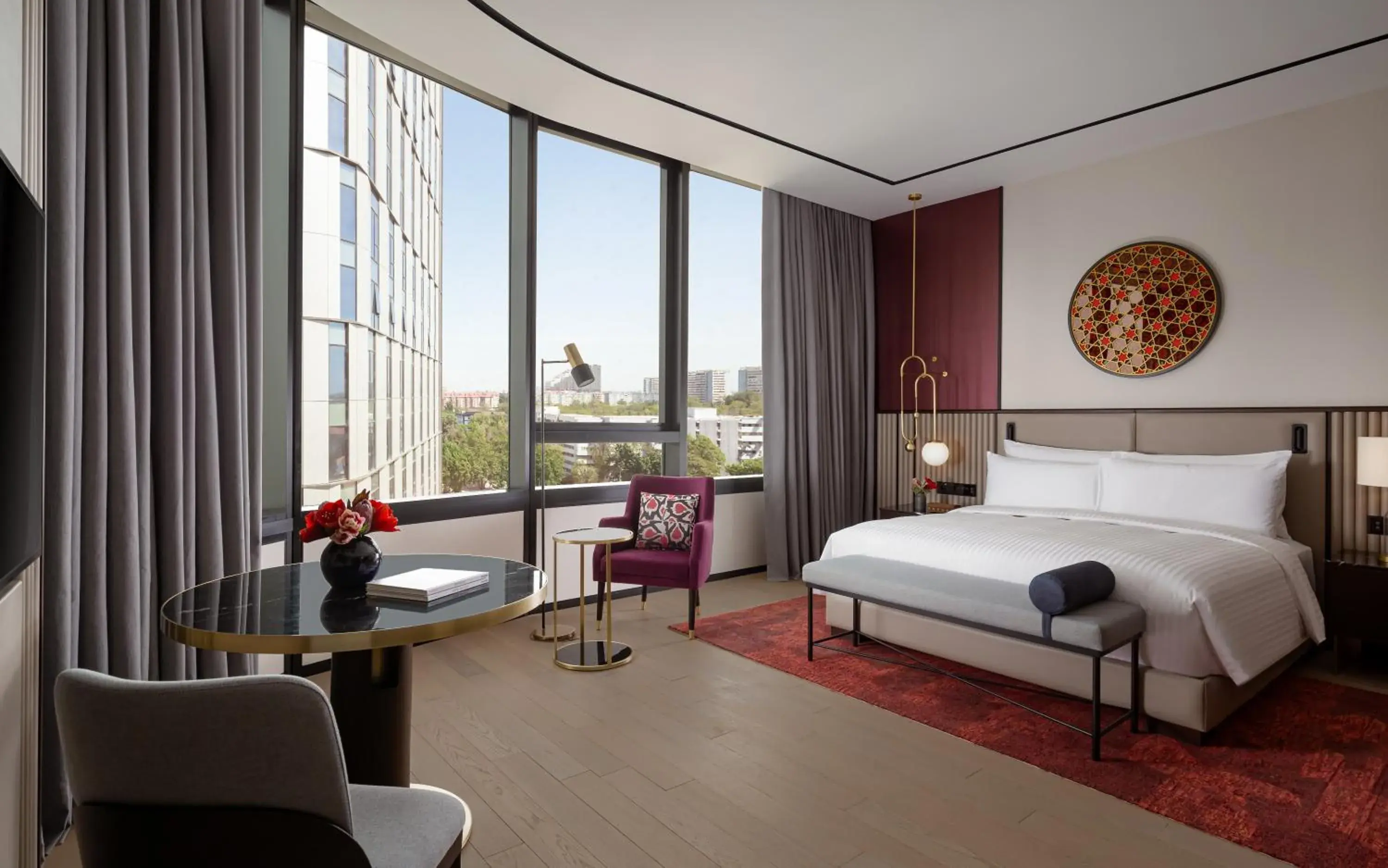 Bed in InterContinental Tashkent by IHG Bed in InterContinental Tashkent by IHG