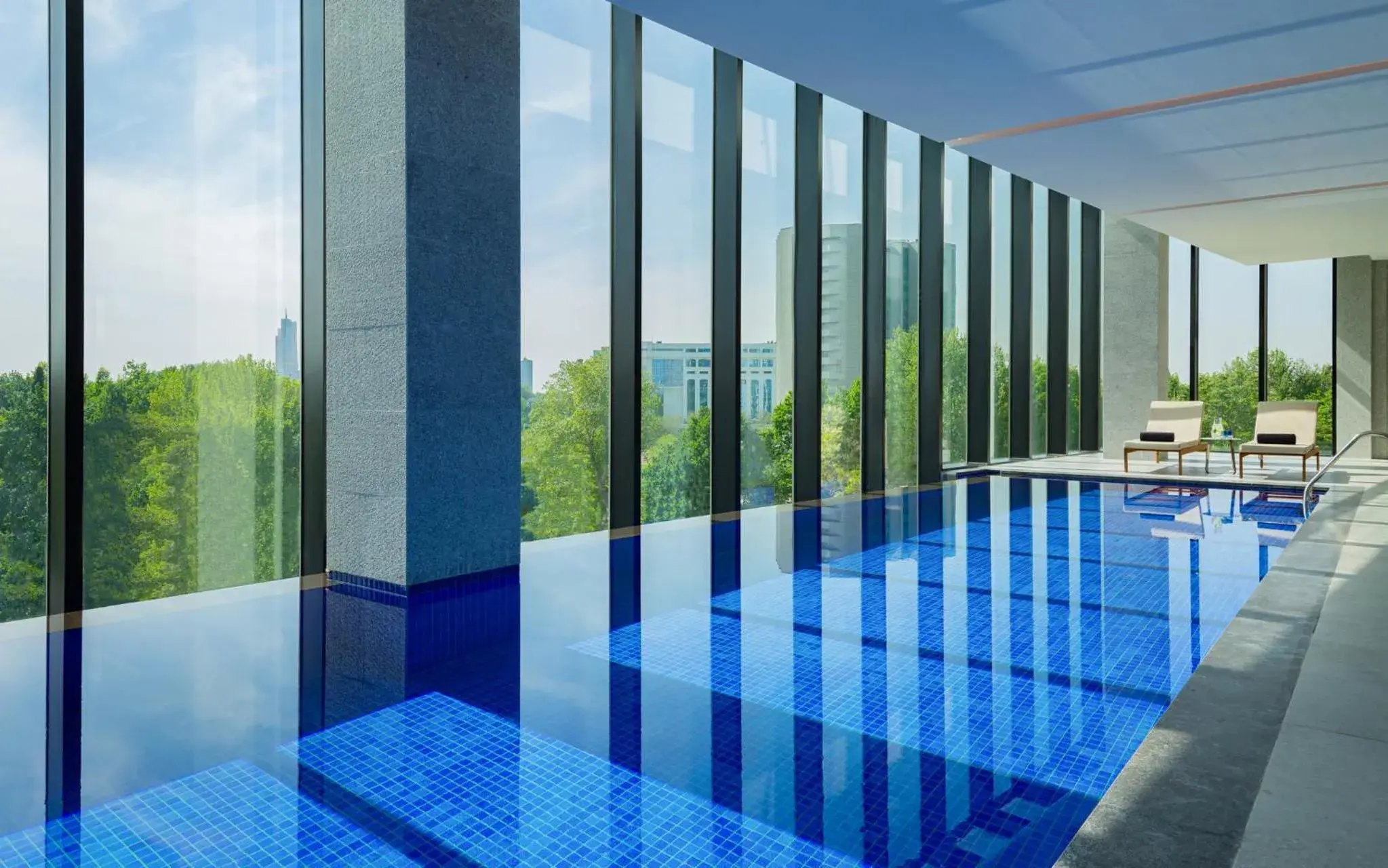 Swimming pool in InterContinental Tashkent by IHG Swimming pool in InterContinental Tashkent by IHG