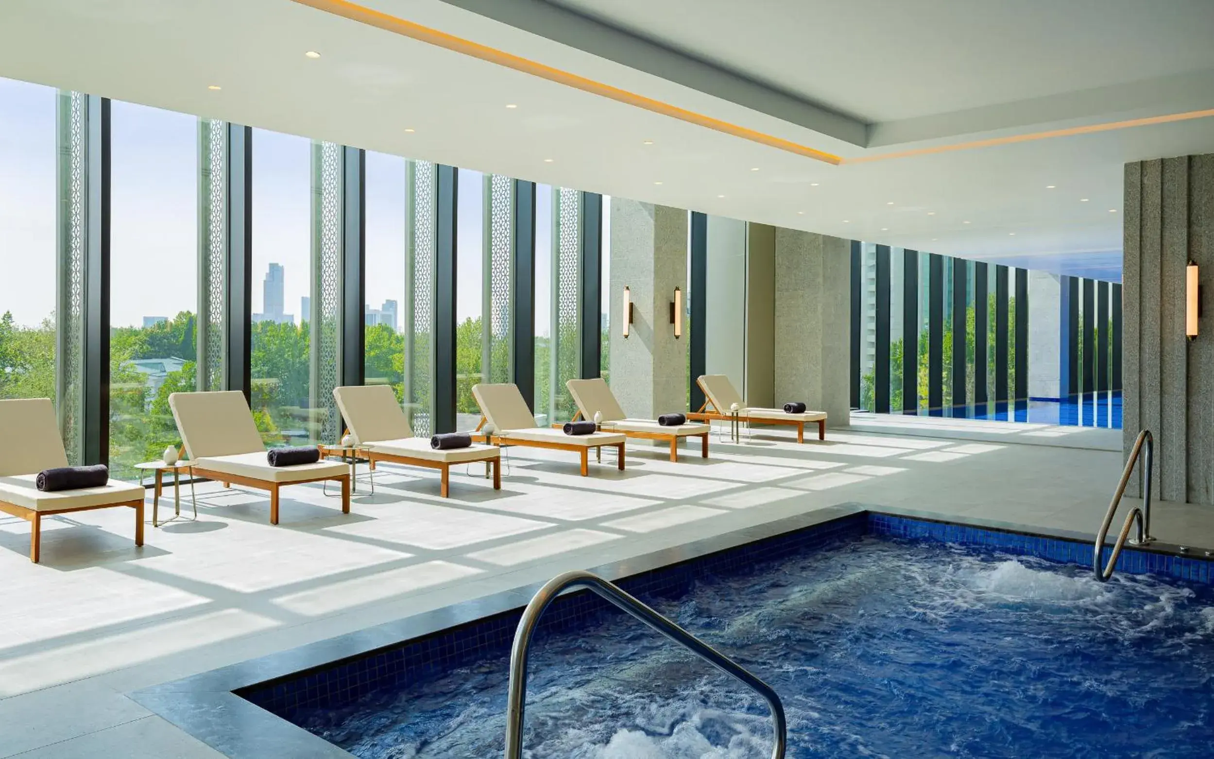 Pool view in InterContinental Tashkent by IHG Pool view in InterContinental Tashkent by IHG