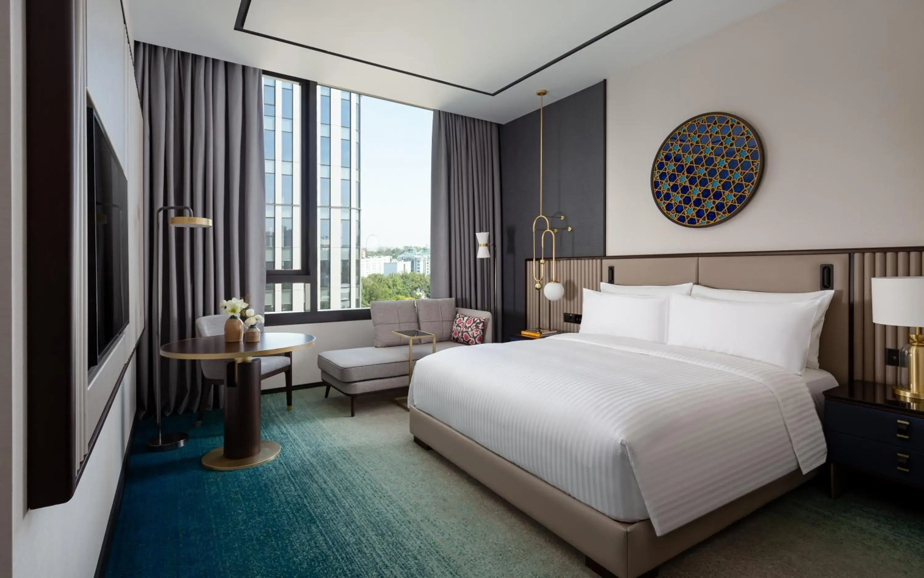 Bed in InterContinental Tashkent by IHG Bed in InterContinental Tashkent by IHG