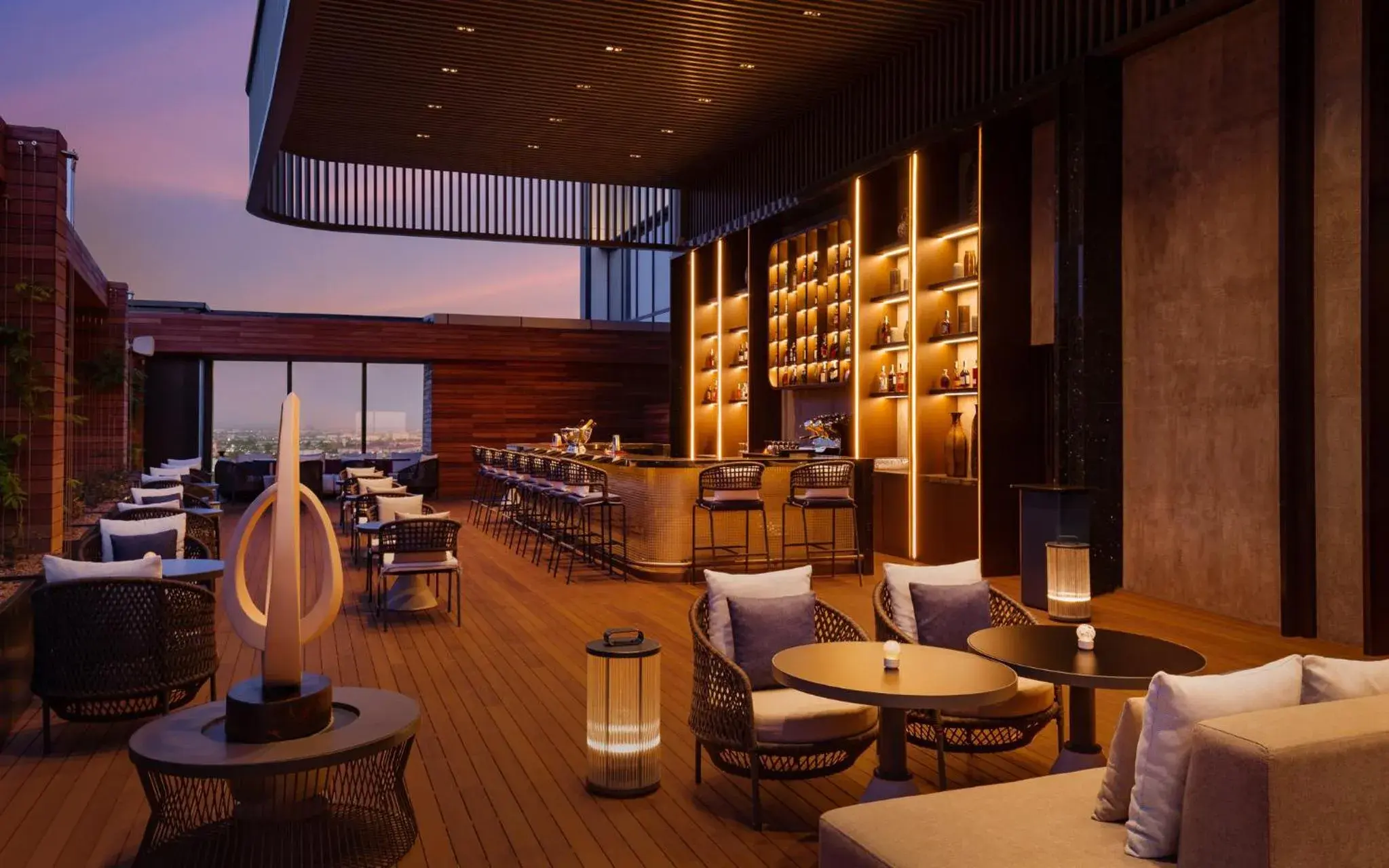 Lounge or bar in InterContinental Tashkent by IHG Lounge or bar in InterContinental Tashkent by IHG