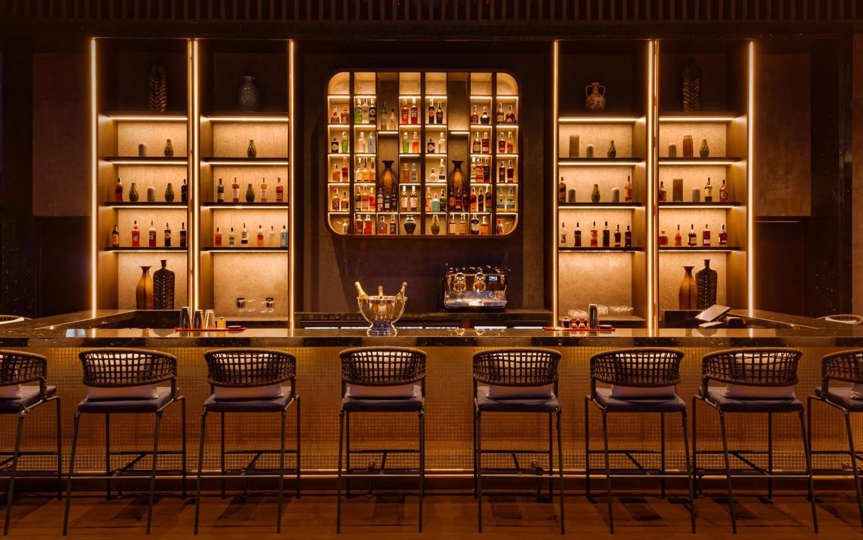 Lounge or bar in InterContinental Tashkent by IHG Lounge or bar in InterContinental Tashkent by IHG