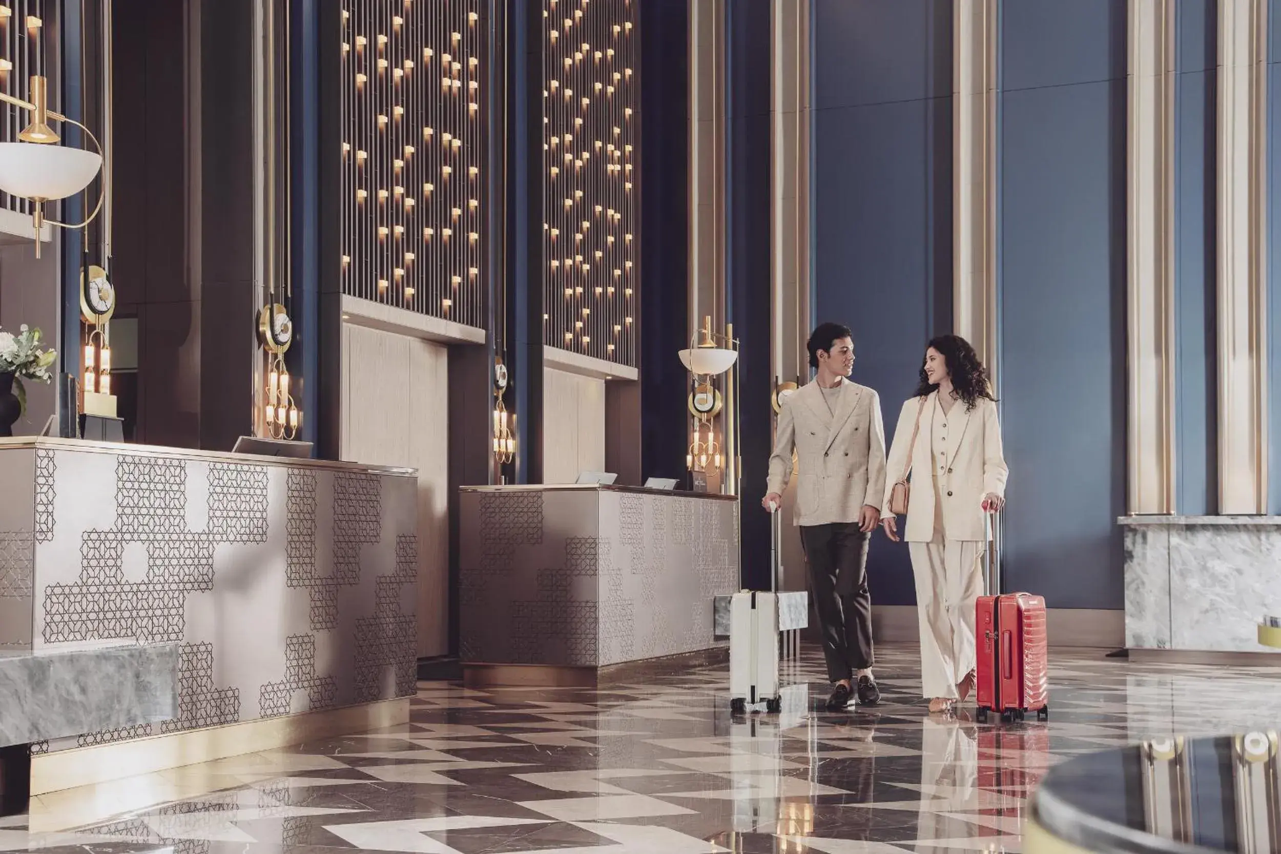 Lobby or reception in InterContinental Tashkent by IHG Lobby or reception in InterContinental Tashkent by IHG