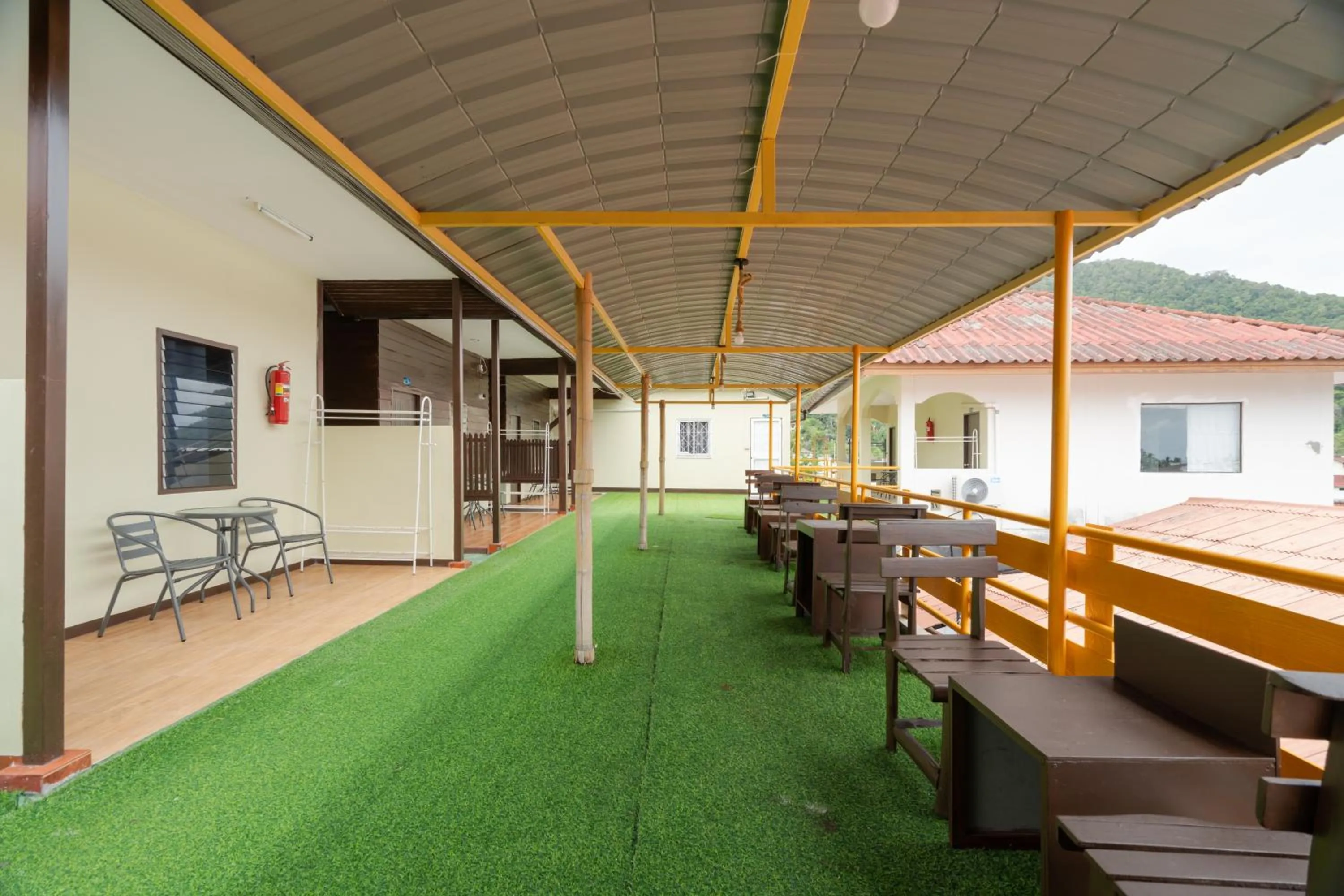 Balcony/Terrace in Kataonsea bungalows