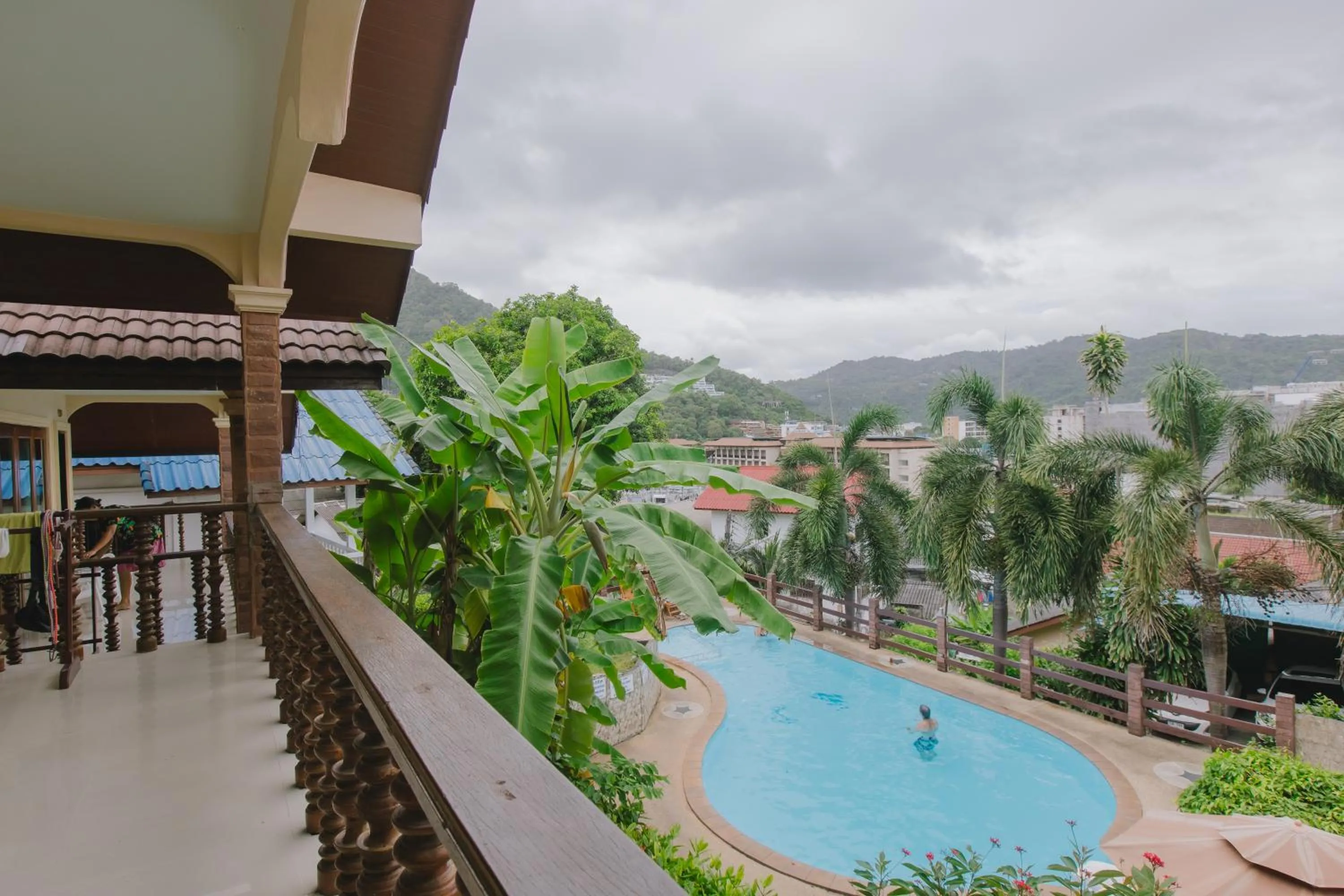 Balcony/Terrace in Kataonsea bungalows
