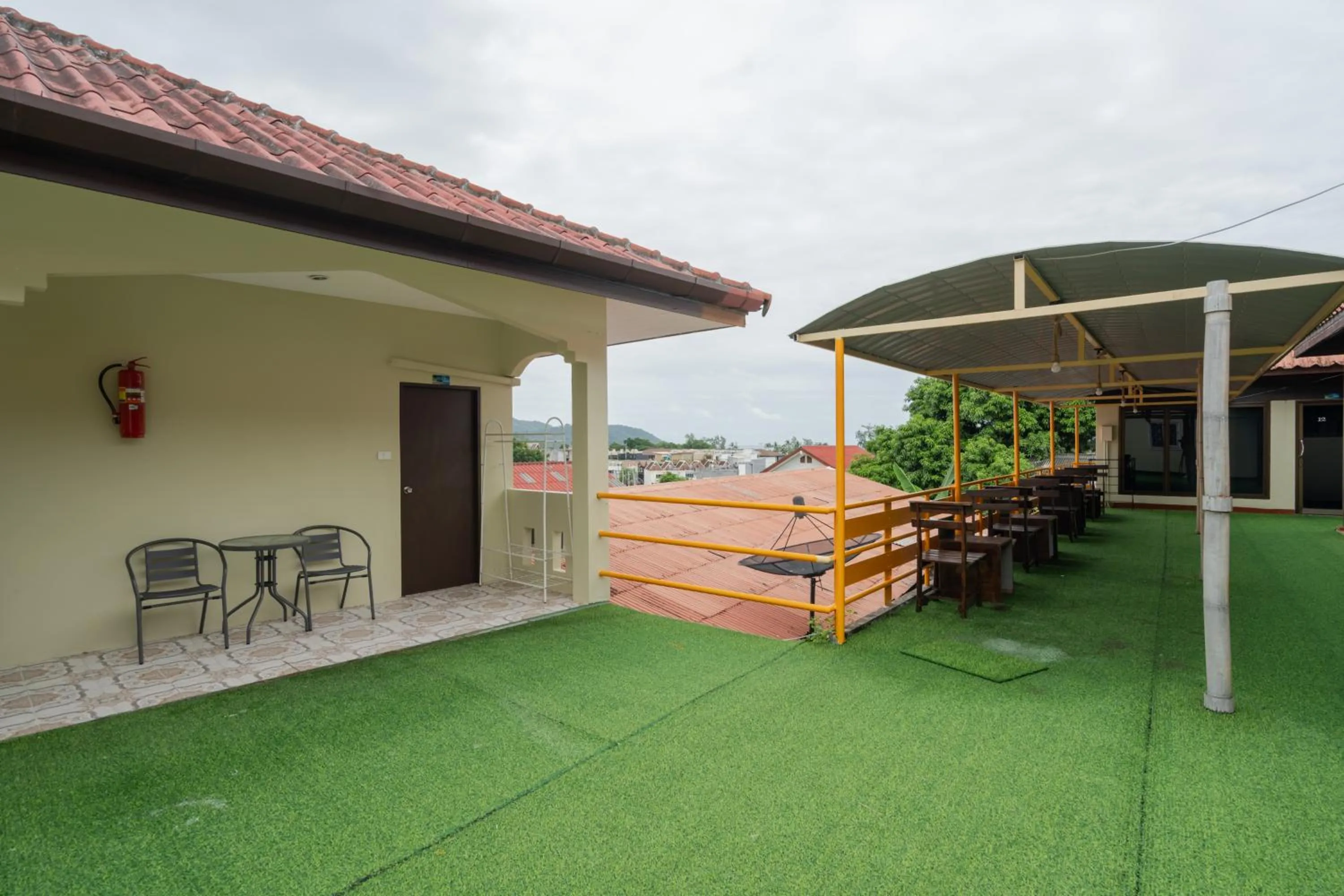 Balcony/Terrace in Kataonsea bungalows