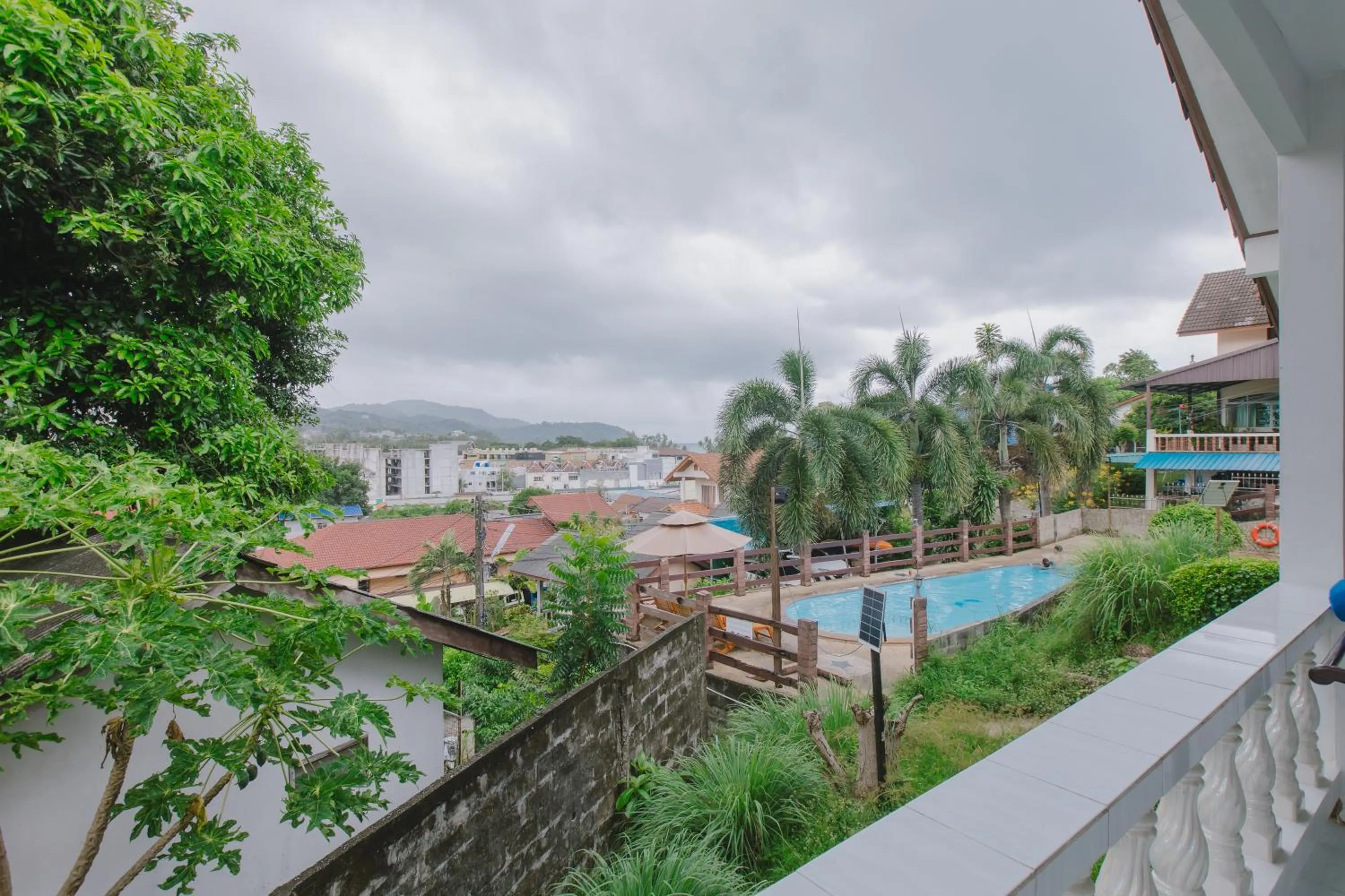 Pool view in Kataonsea bungalows