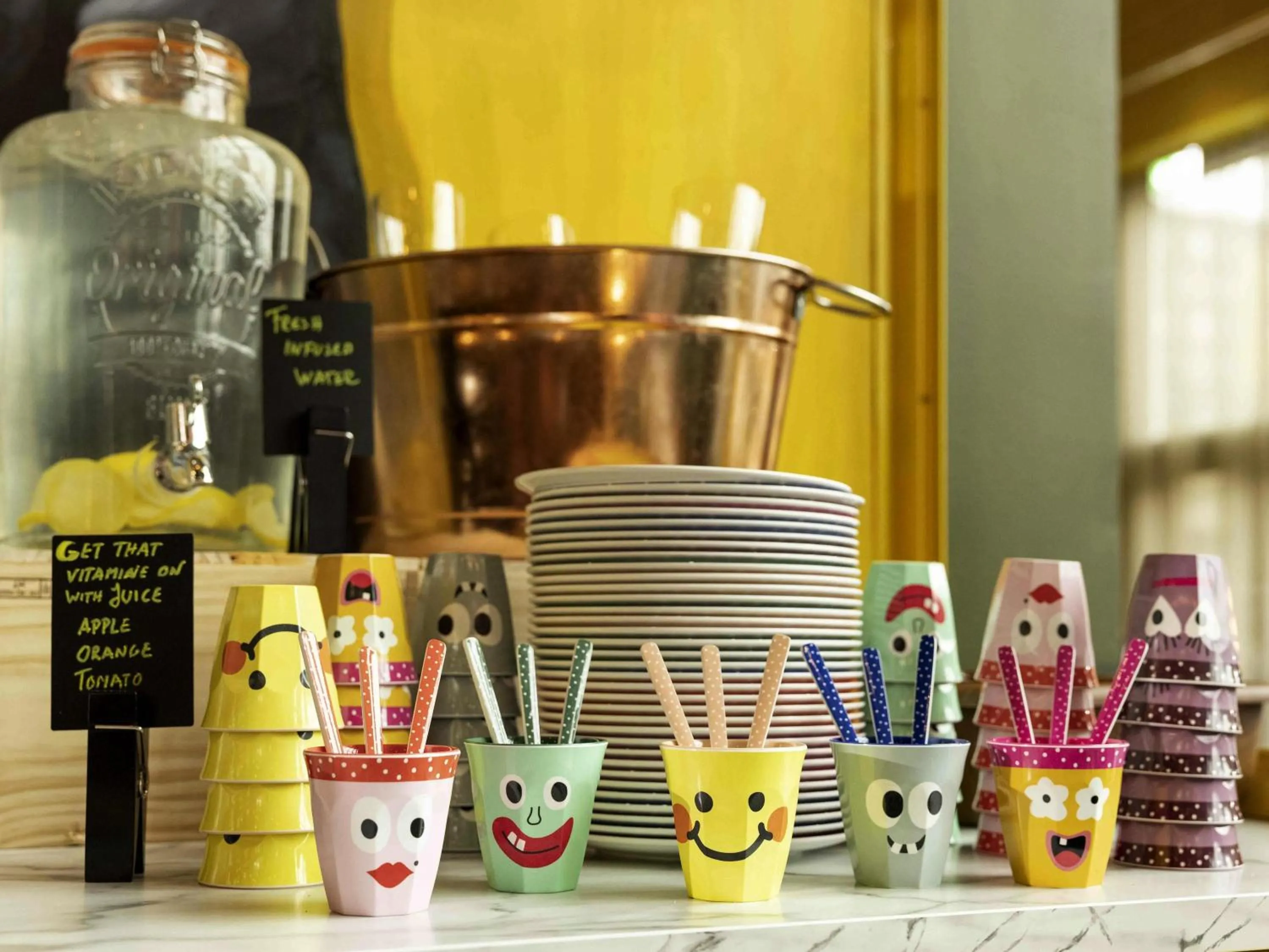 Breakfast in ibis Styles Copenhagen Orestad