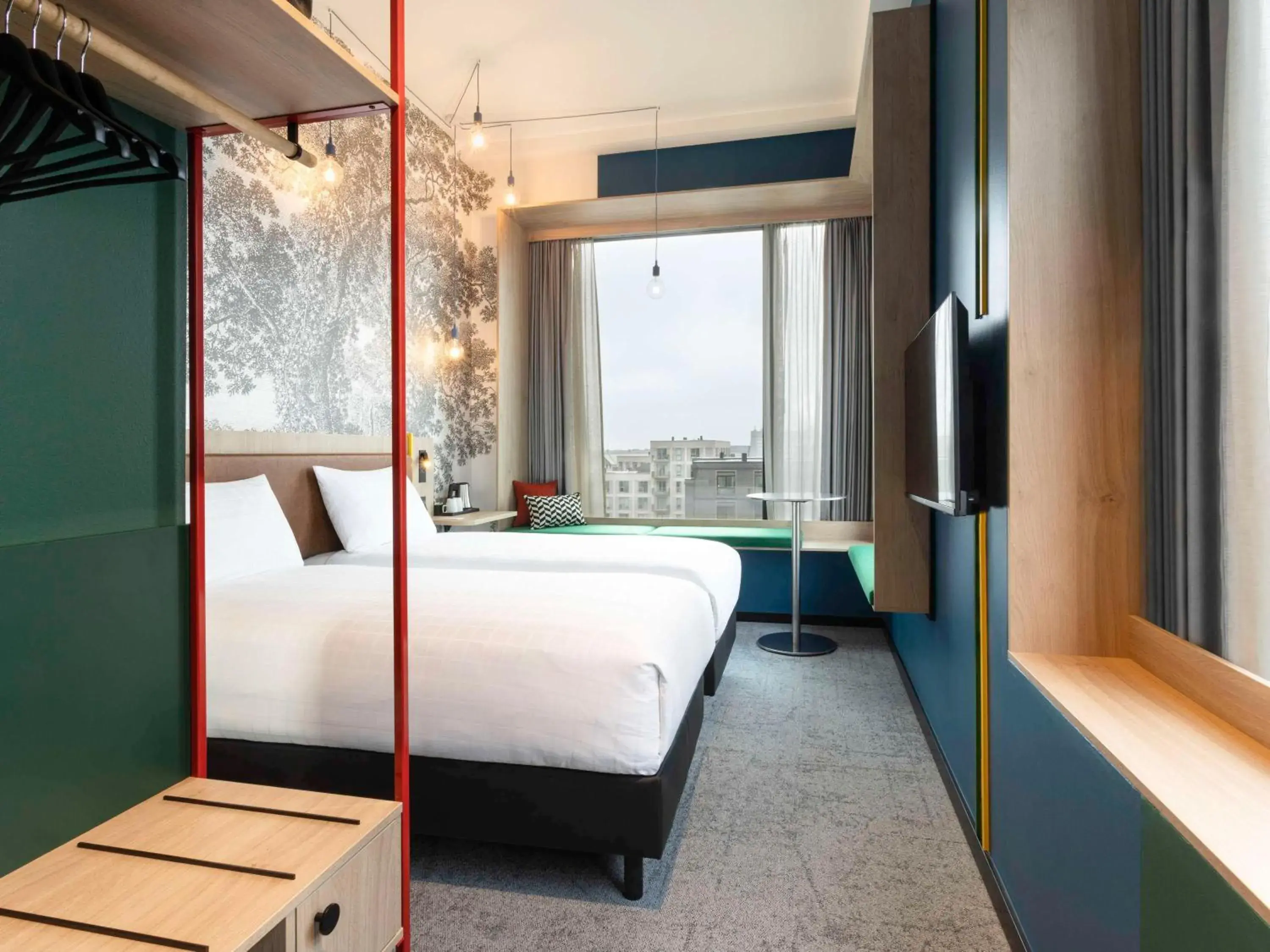 Bedroom, Bed in ibis Styles Copenhagen Orestad Bedroom, Bed in ibis Styles Copenhagen Orestad
