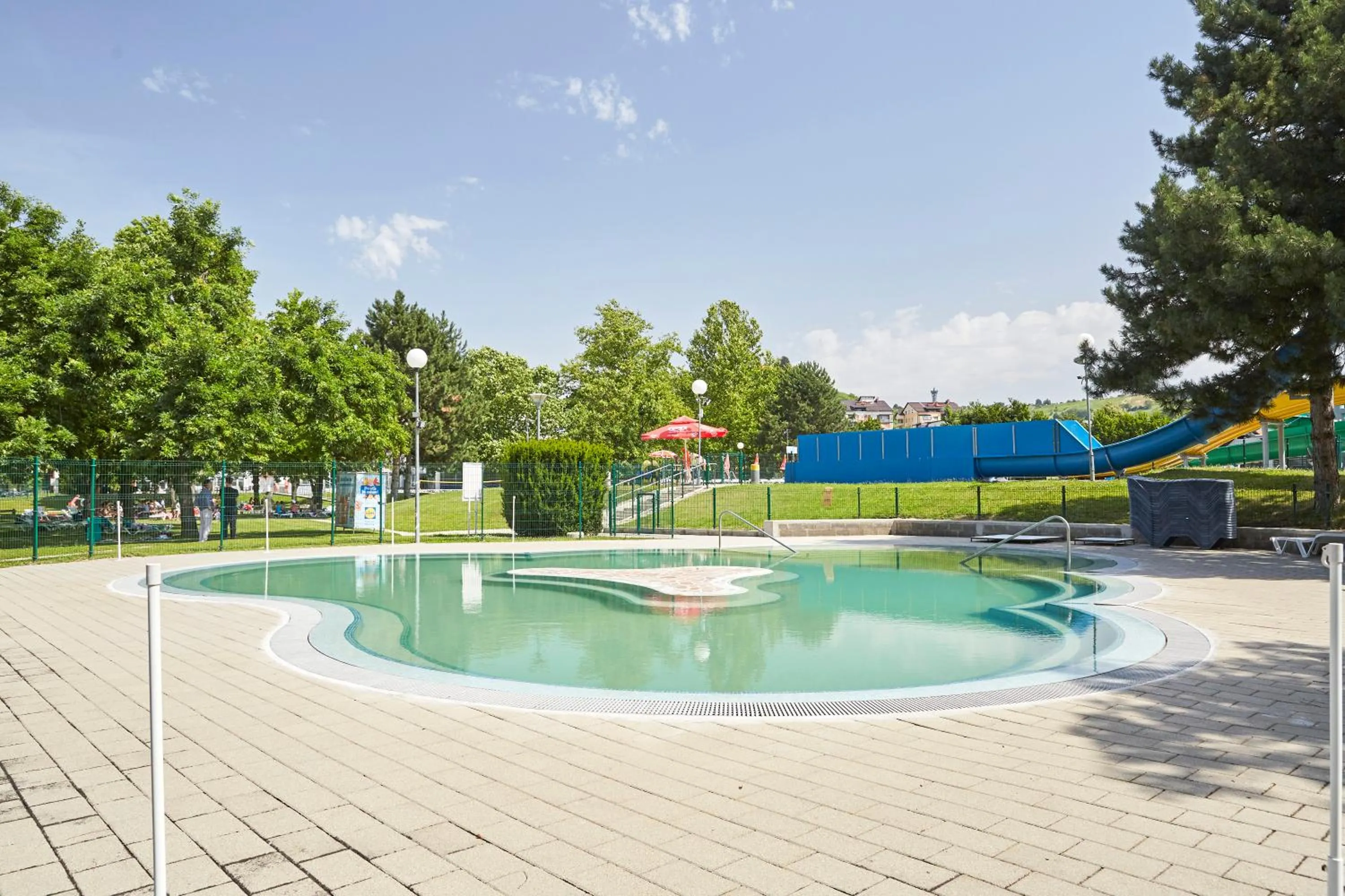 Pool view in Thermal Resort Hotel Lendava