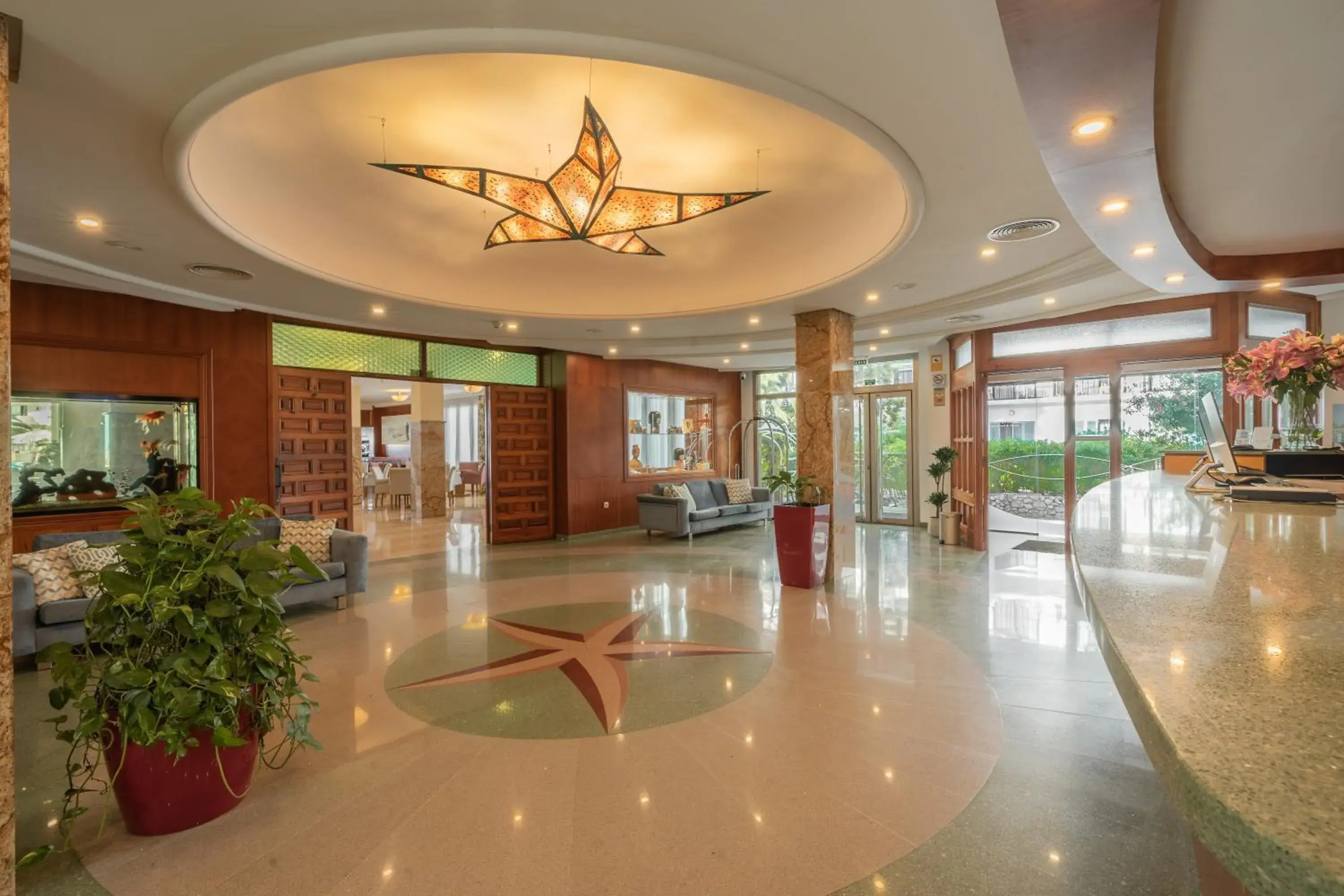 Lobby or reception in Bellamar Hotel Beach & Spa Lobby or reception in Bellamar Hotel Beach & Spa