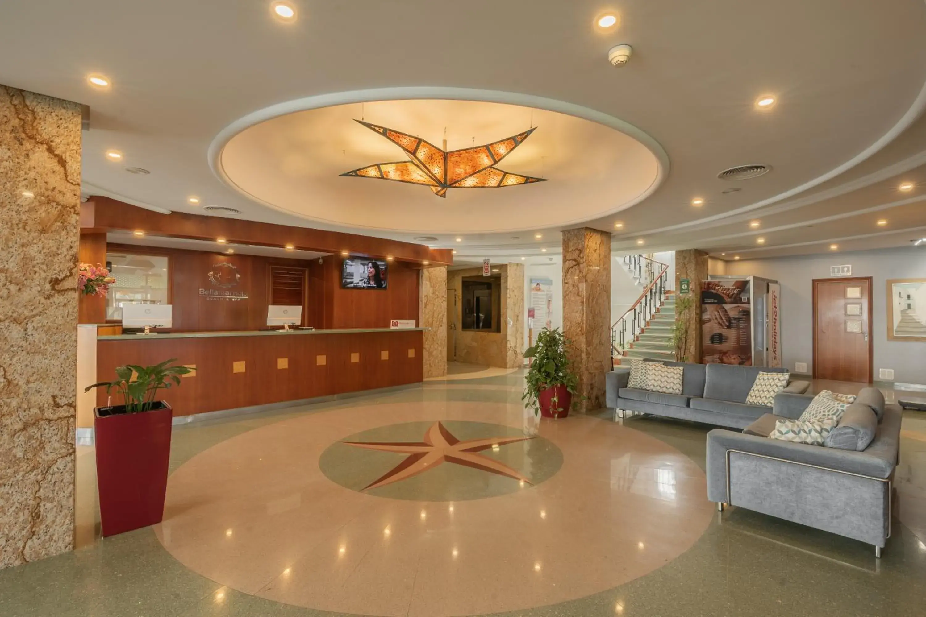 Lobby or reception in Bellamar Hotel Beach & Spa Lobby or reception in Bellamar Hotel Beach & Spa