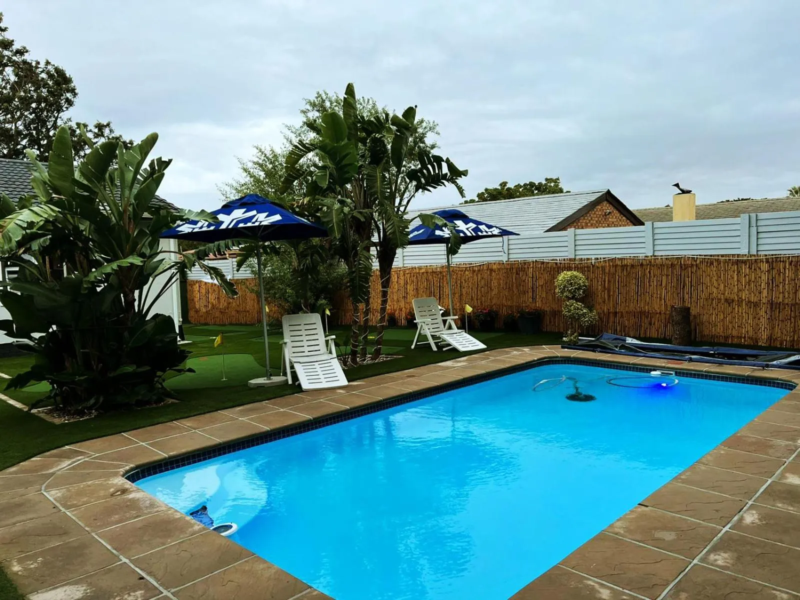 Garden view in El-Gibor Best Guest House