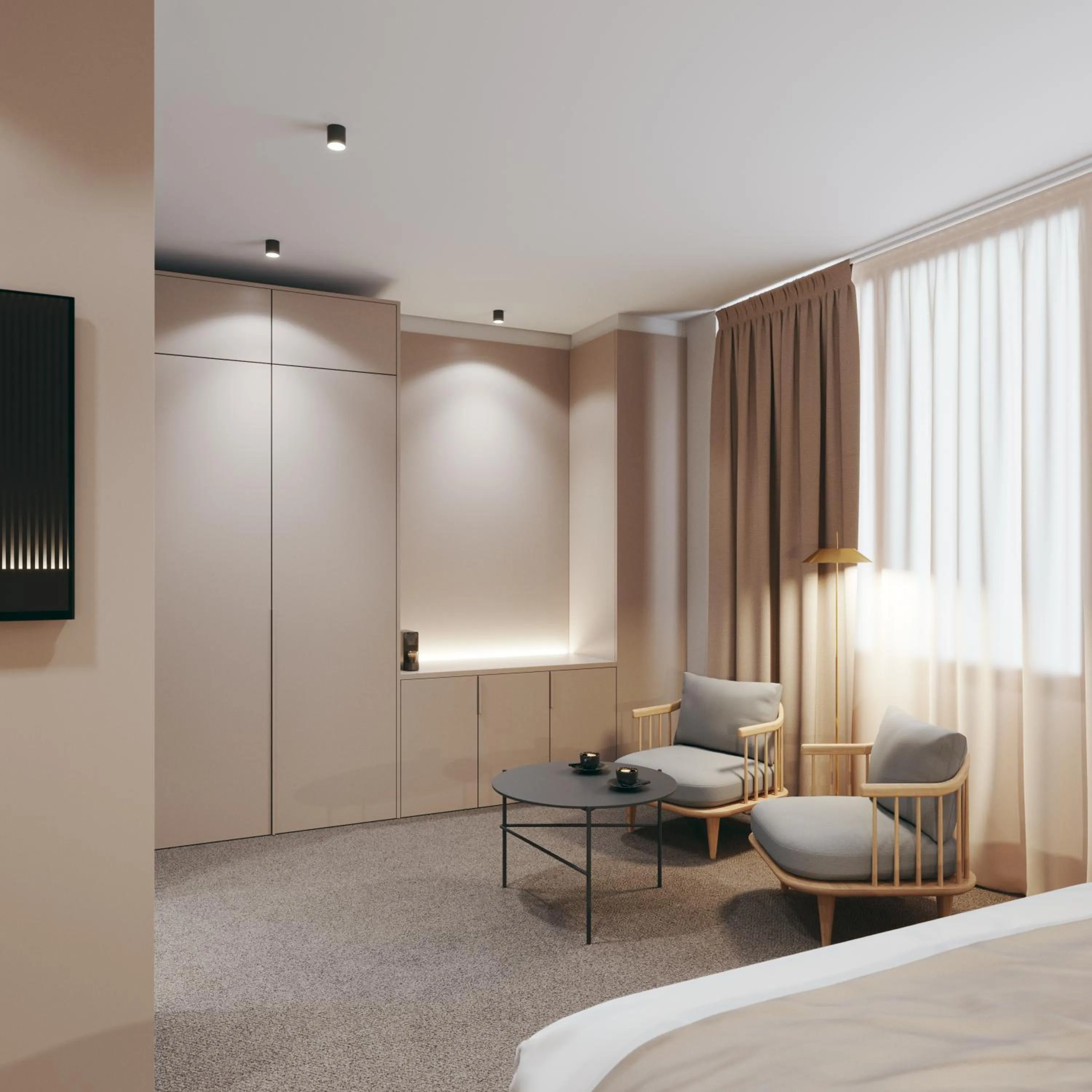 Decorative detail, Bed in Carlemany Girona