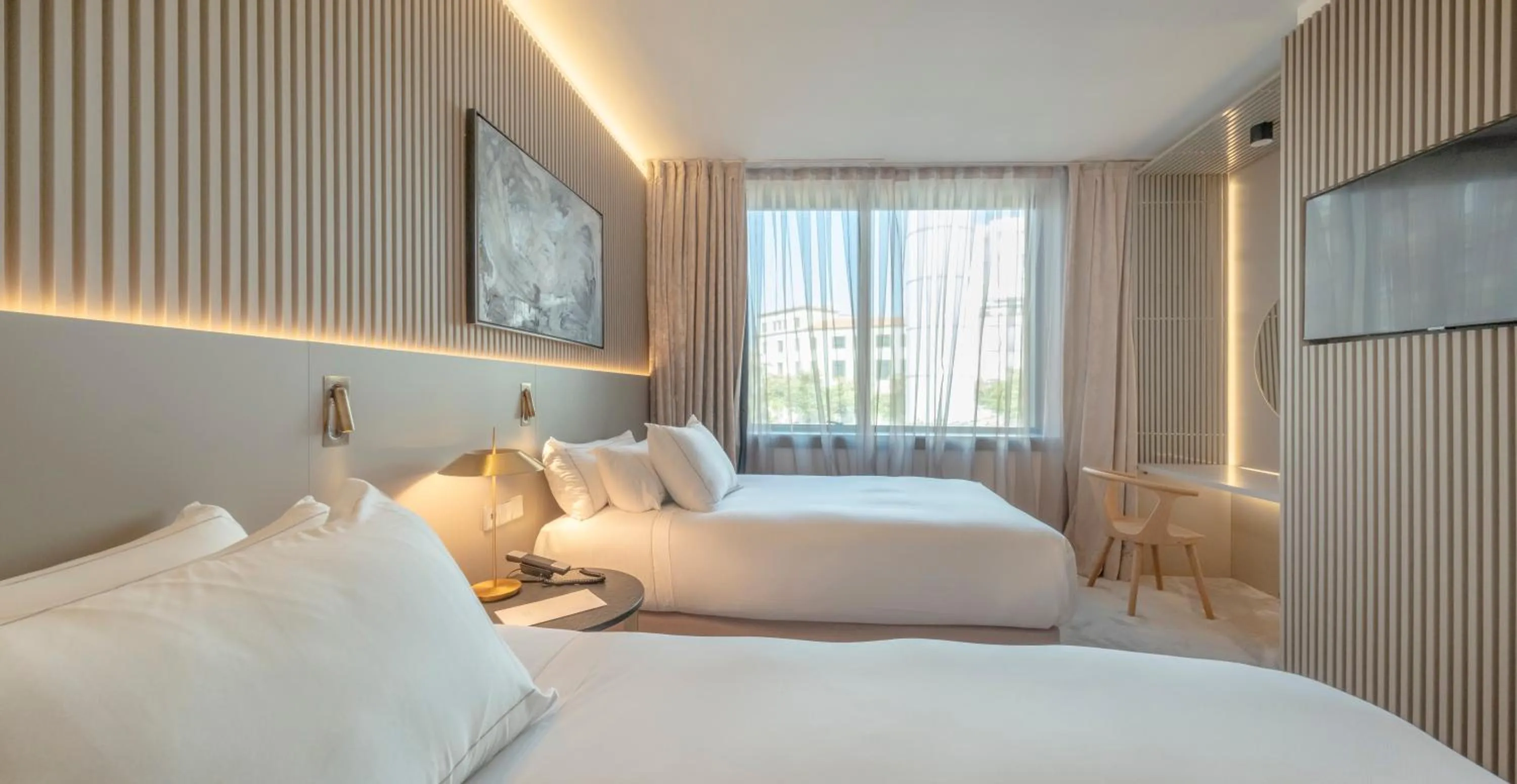 Bedroom, Bed in Carlemany Girona