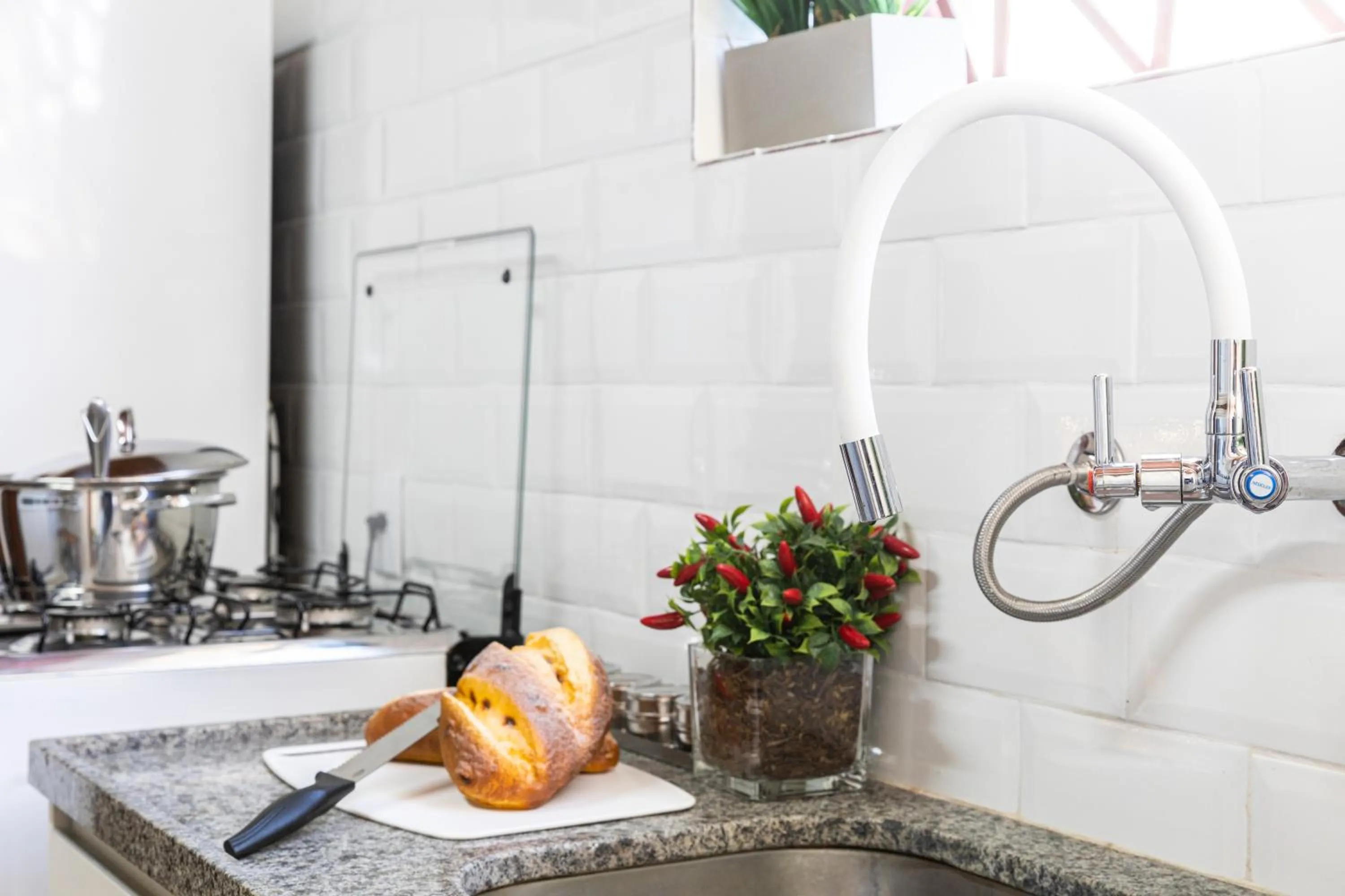 Kitchen or kitchenette in 3 Quartos no Capivari com Lareira