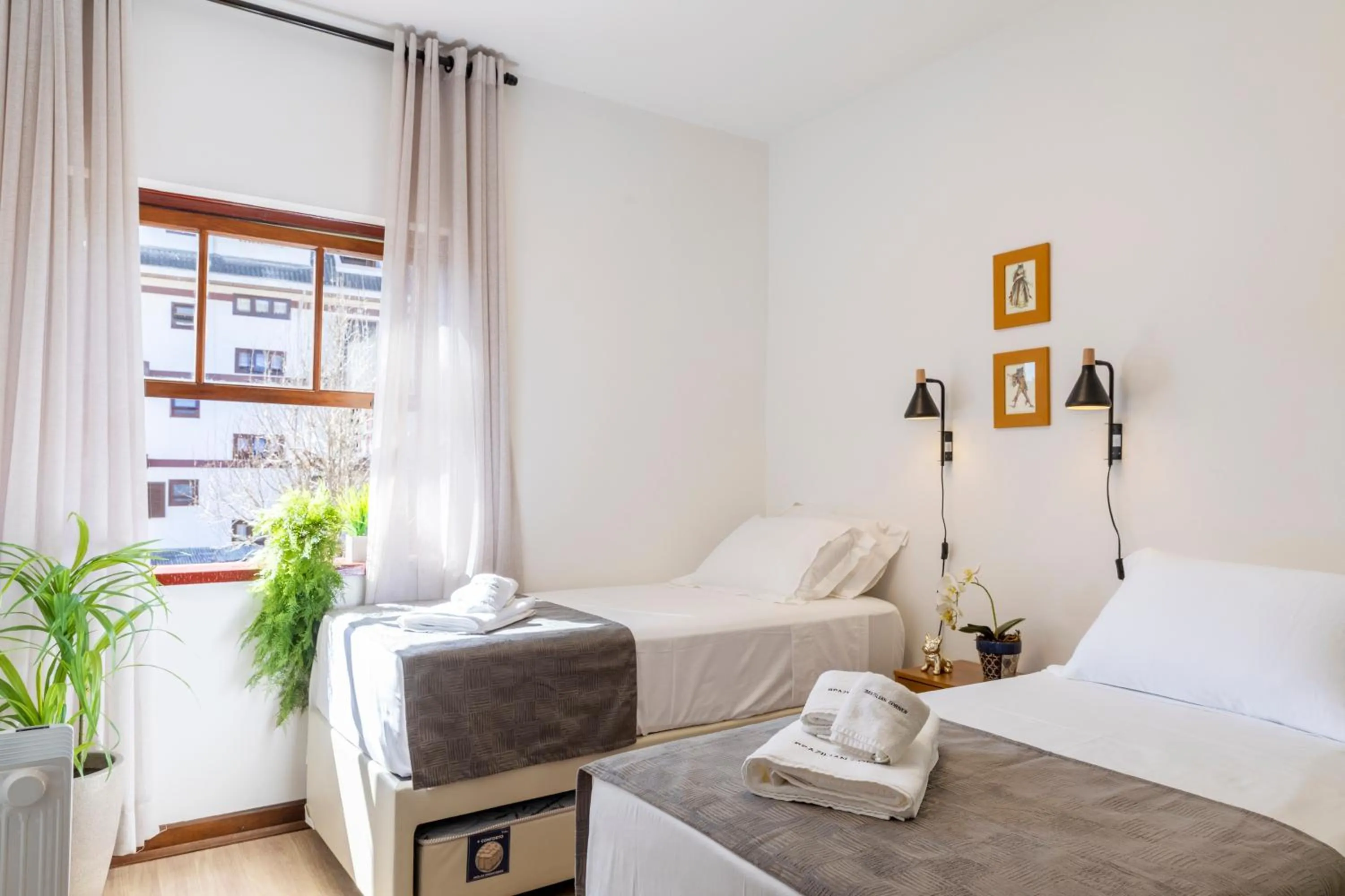 Bed in 3 Quartos no Capivari com Lareira