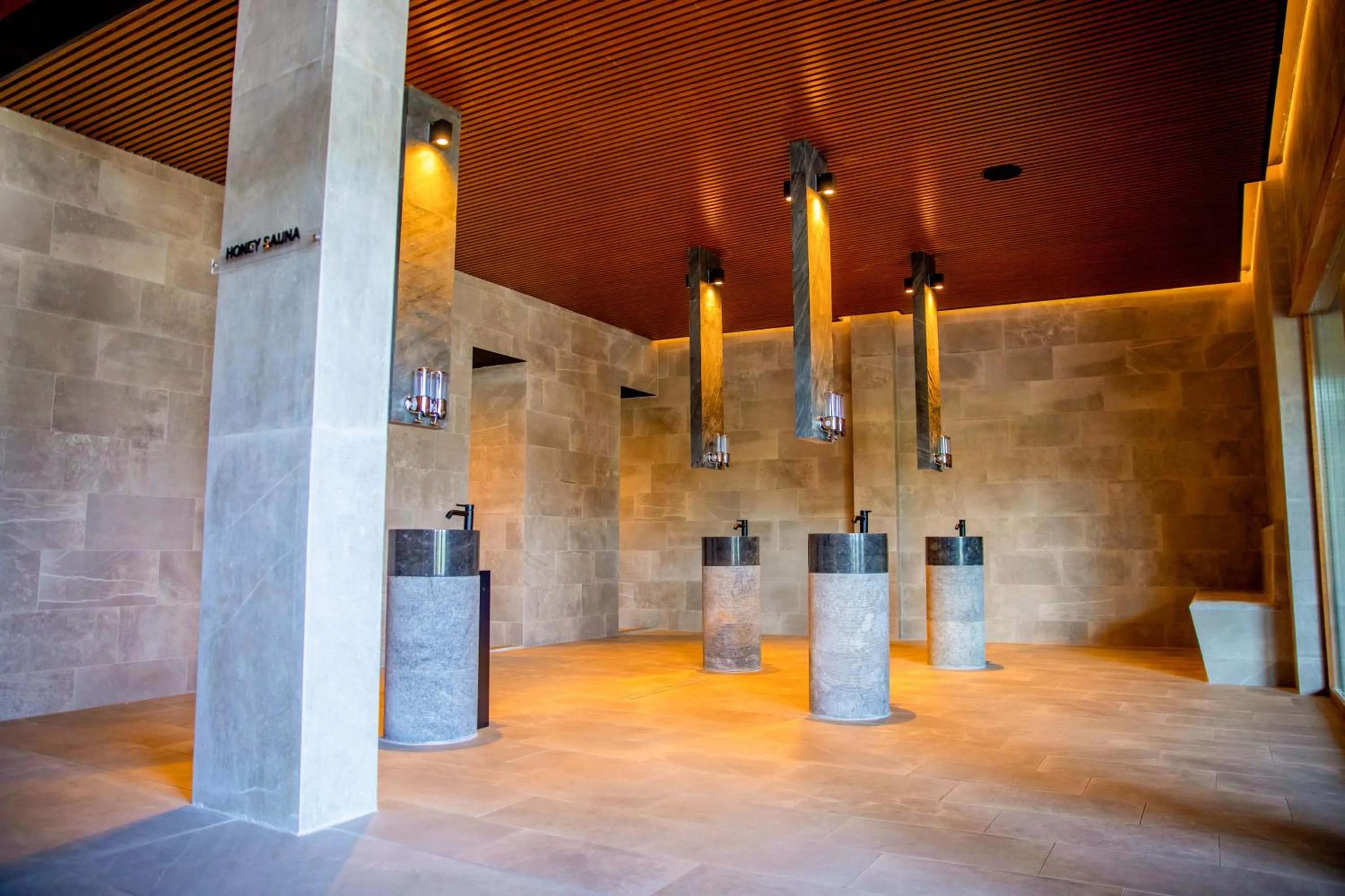 Sauna in Grand Hotel Therme