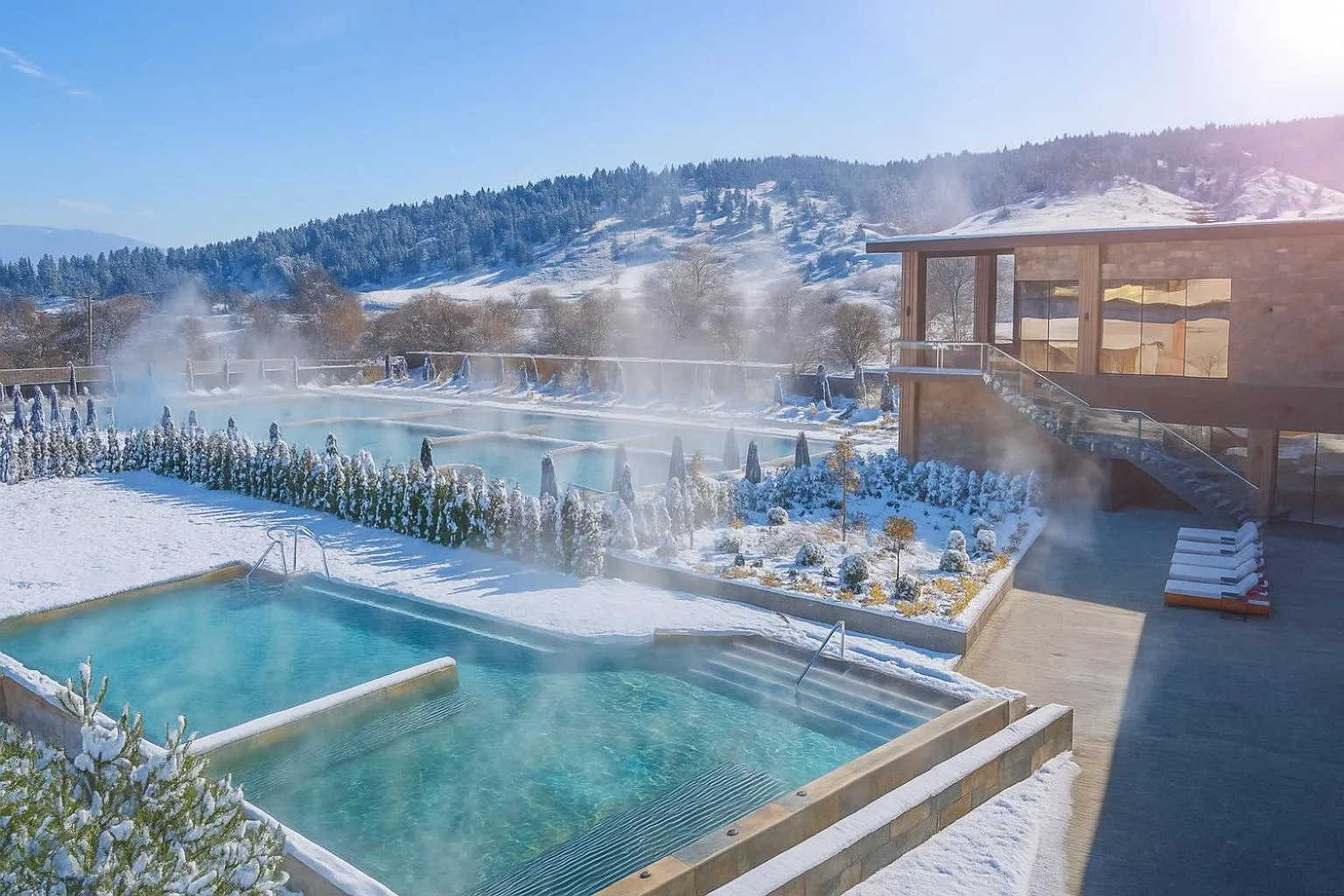 Spa and wellness centre/facilities in Grand Hotel Therme